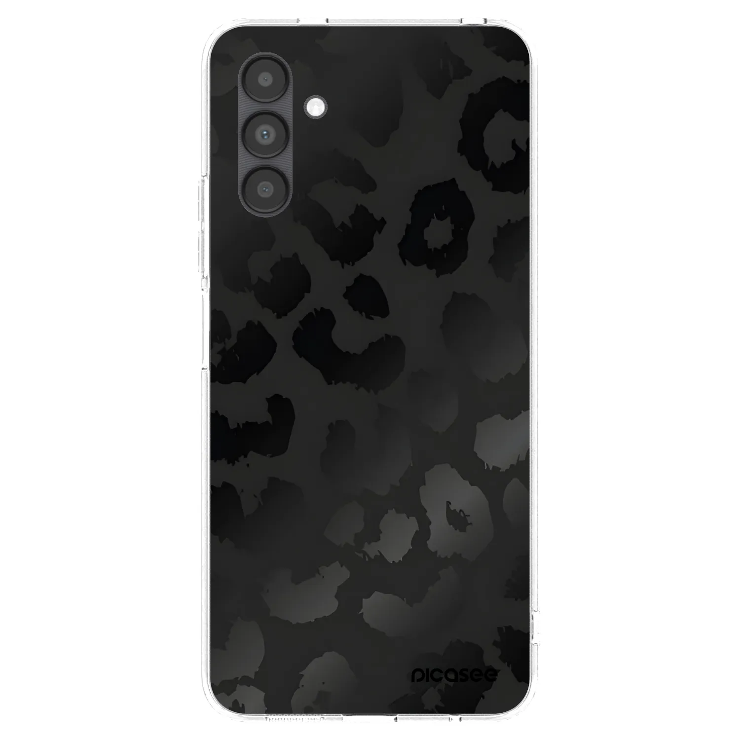 Picasee husă transparentă din silicon pentru Samsung Galaxy A04s A047F - Midnight Leopard