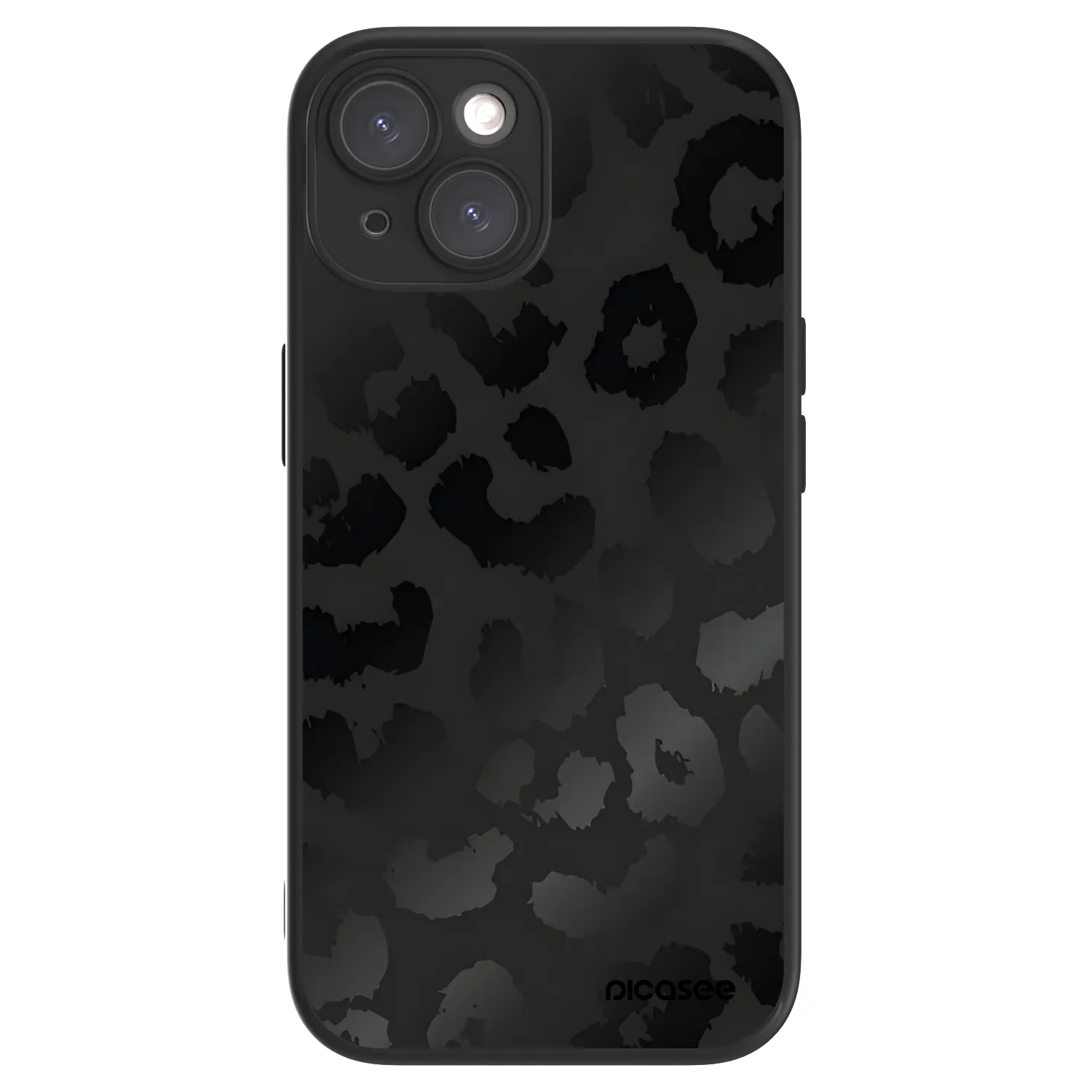 Picasee ULTIMATE CASE MagSafe pentru Apple iPhone 15 - Midnight Leopard