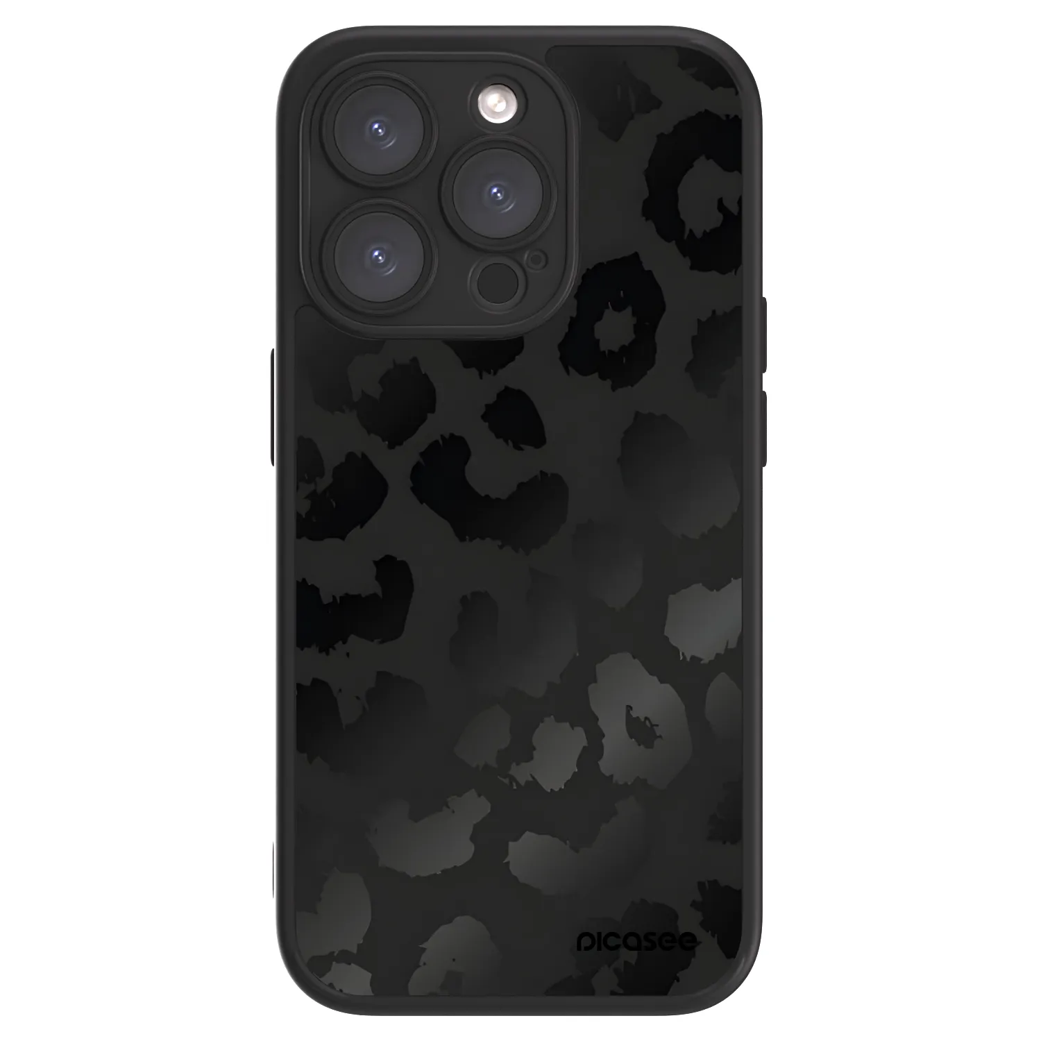 Picasee ULTIMATE CASE pentru Apple iPhone 15 Pro - Midnight Leopard