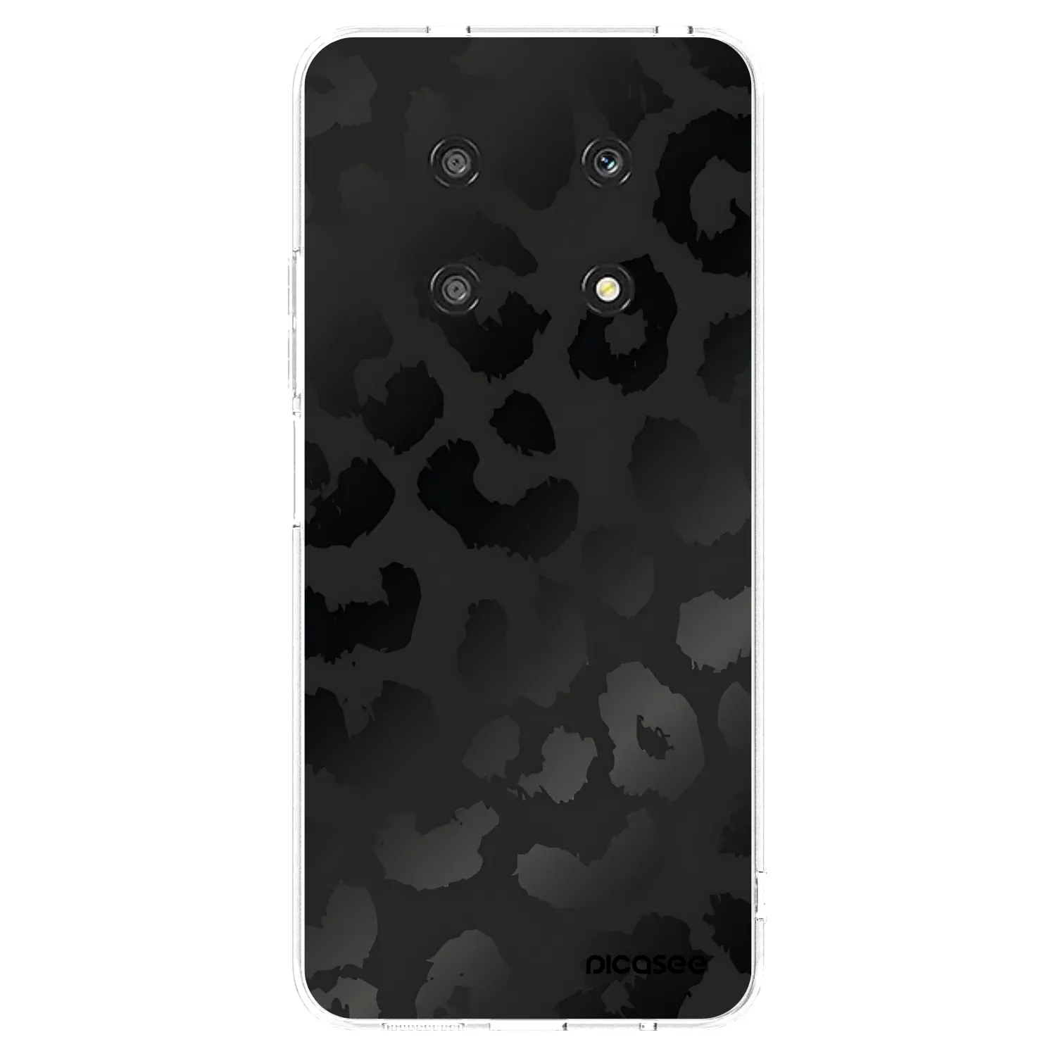 Picasee husă transparentă din silicon pentru Honor Magic4 Lite 5G - Midnight Leopard