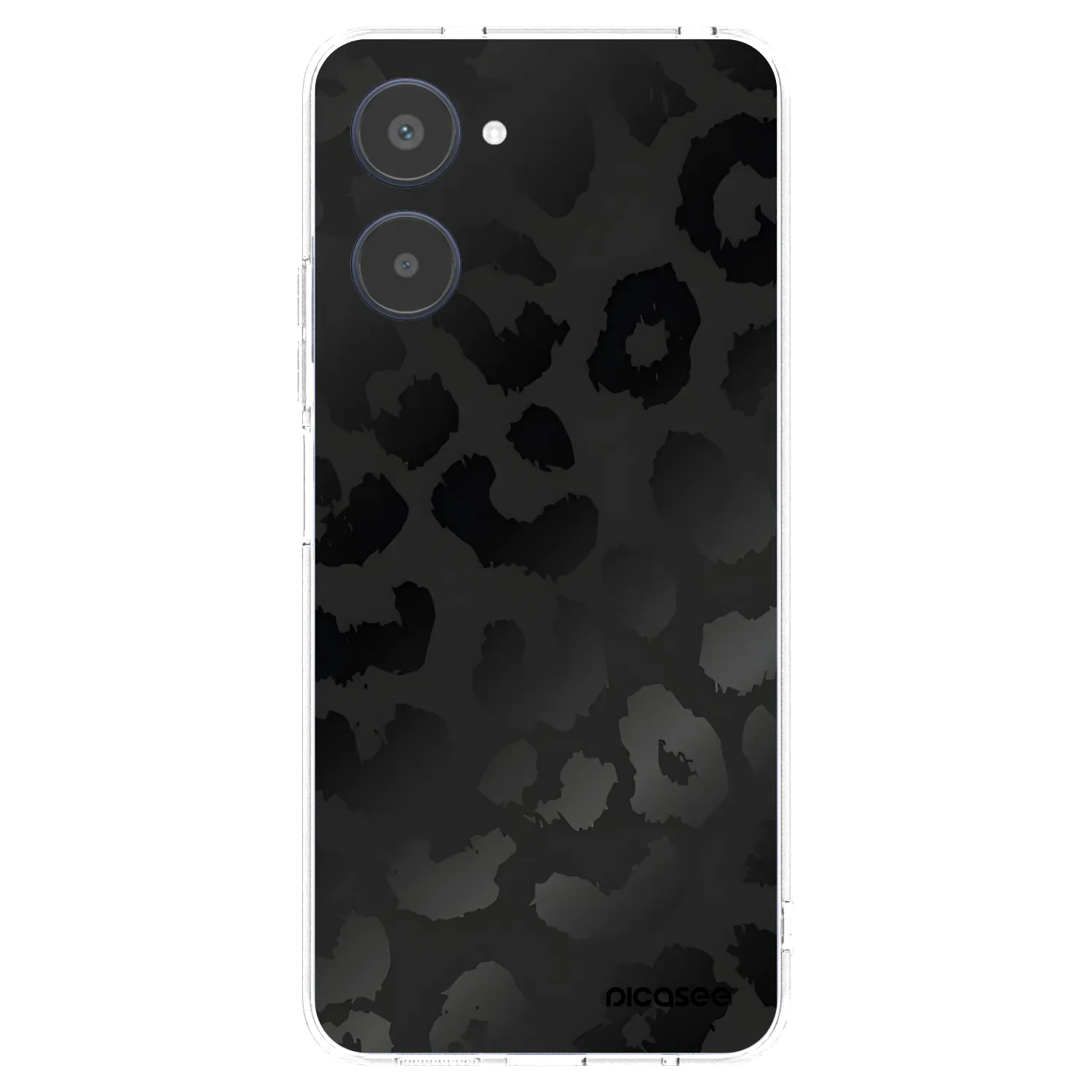 Picasee husă transparentă din silicon pentru Realme 10 4G - Midnight Leopard