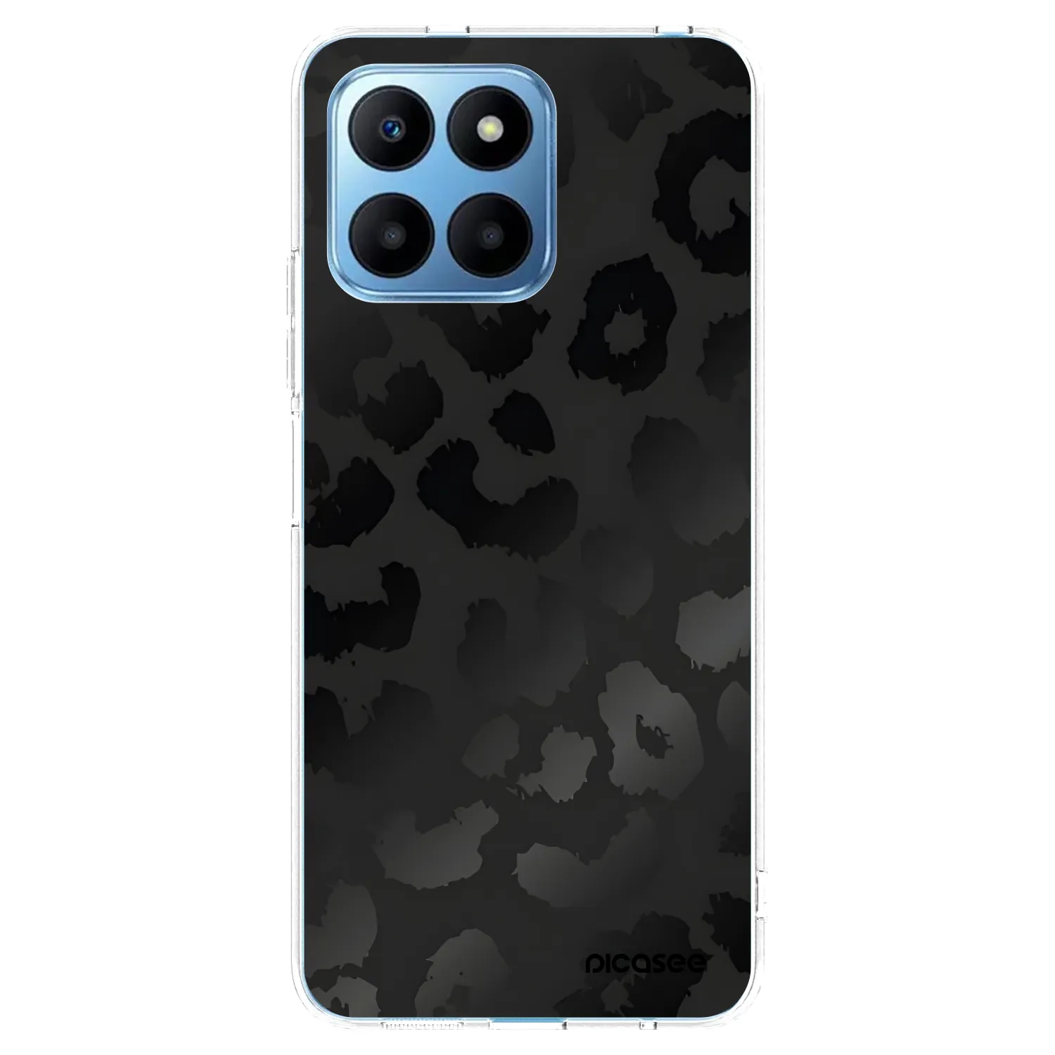 Picasee husă transparentă din silicon pentru Honor 70 Lite - Midnight Leopard