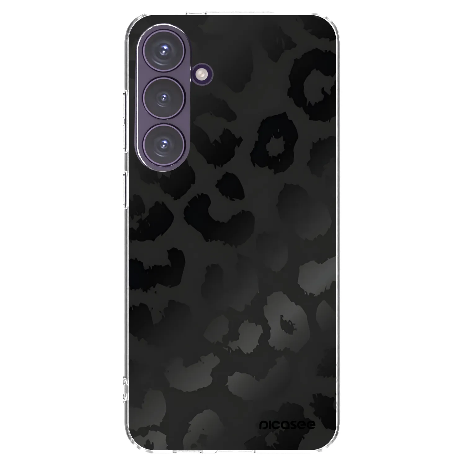 Picasee husă transparentă din silicon pentru Samsung Galaxy S24+ S926B 5G - Midnight Leopard