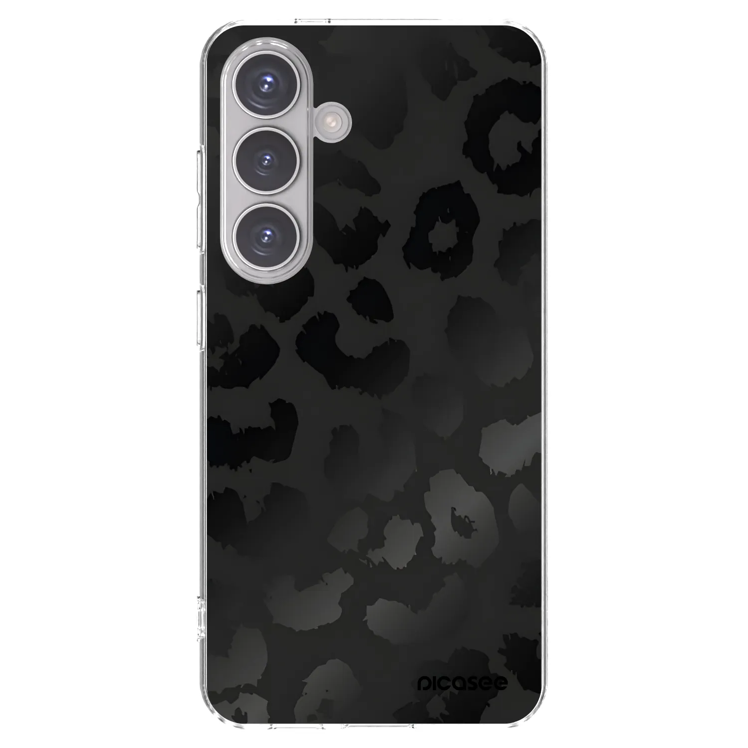 Picasee husă transparentă din silicon pentru Samsung Galaxy S24 S921B 5G - Midnight Leopard