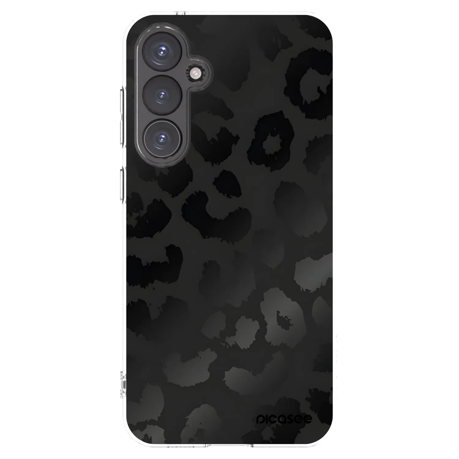 Picasee husă transparentă din silicon pentru Samsung Galaxy S23 FE S711B - Midnight Leopard