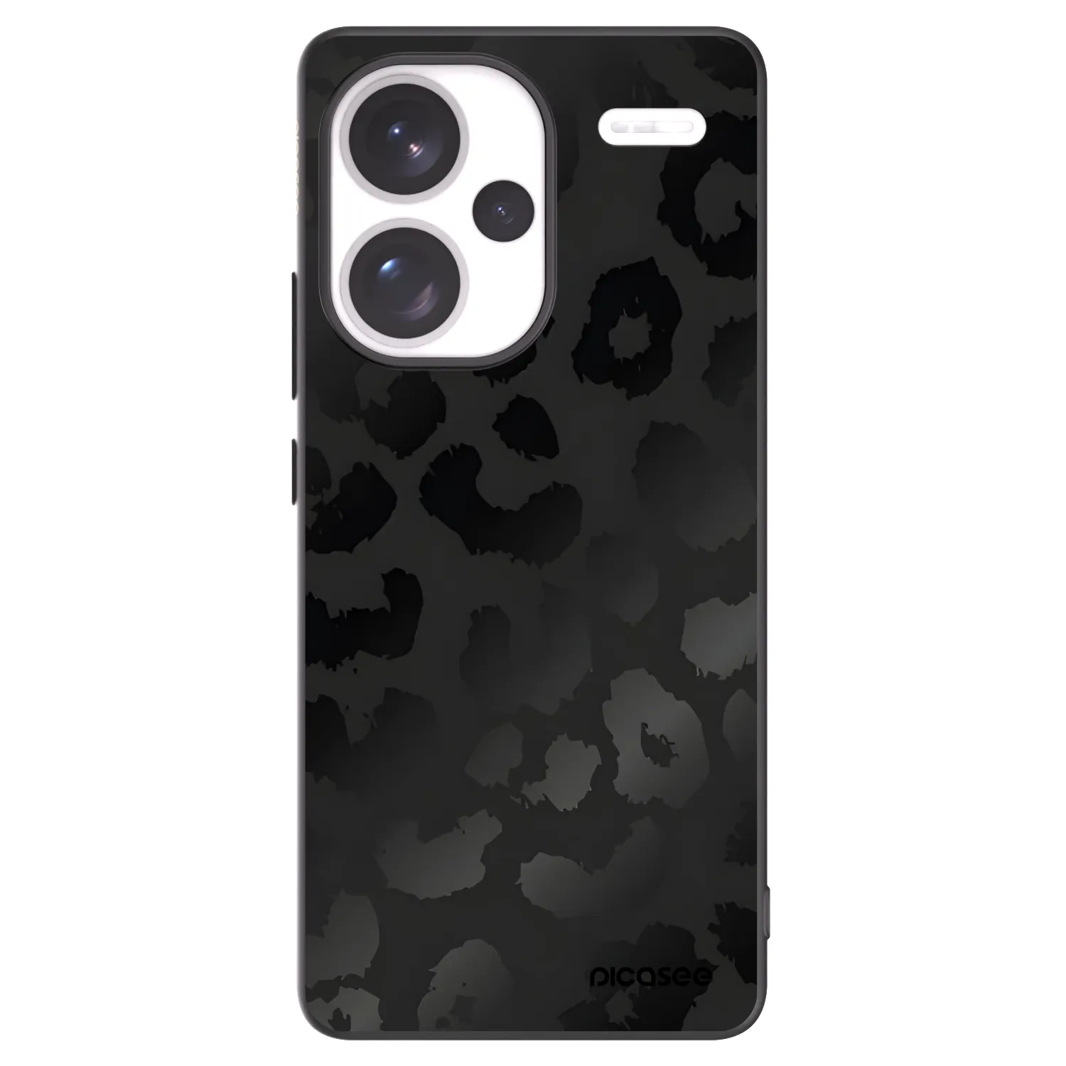 Picasee husă neagră din silicon pentru Xiaomi Redmi Note 13 Pro+ 5G - Midnight Leopard