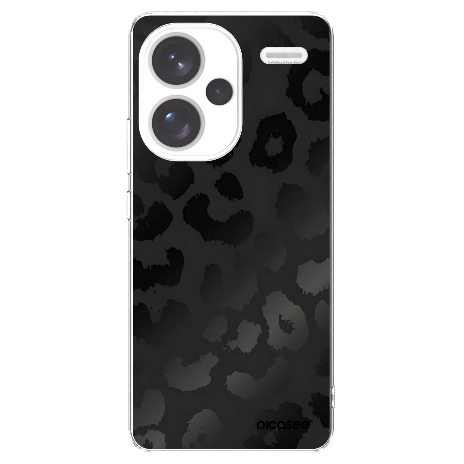 Picasee husă transparentă din silicon pentru Xiaomi Redmi Note 13 Pro+ 5G - Midnight Leopard