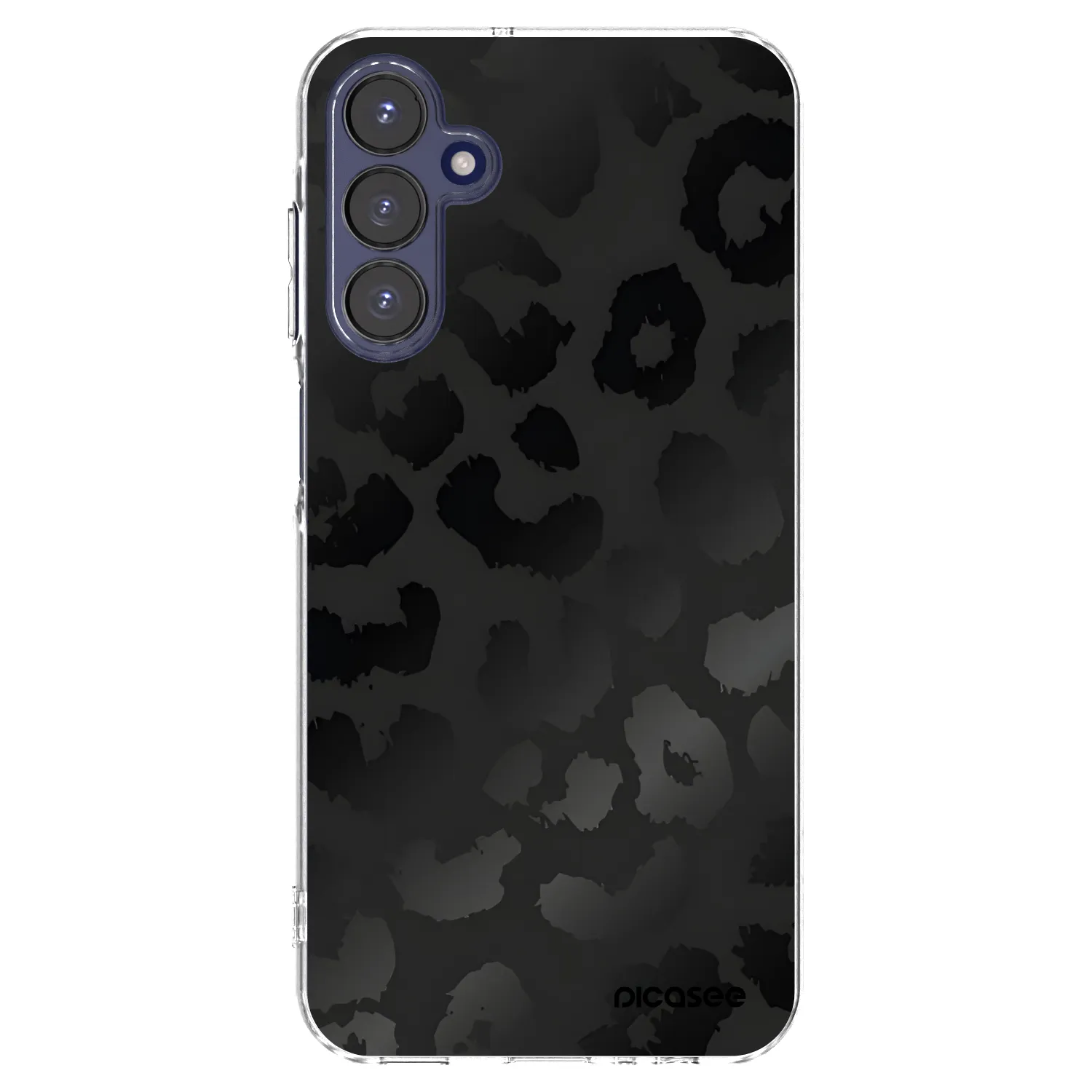 Picasee husă transparentă din silicon pentru Samsung Galaxy A15 A155F 4G - Midnight Leopard