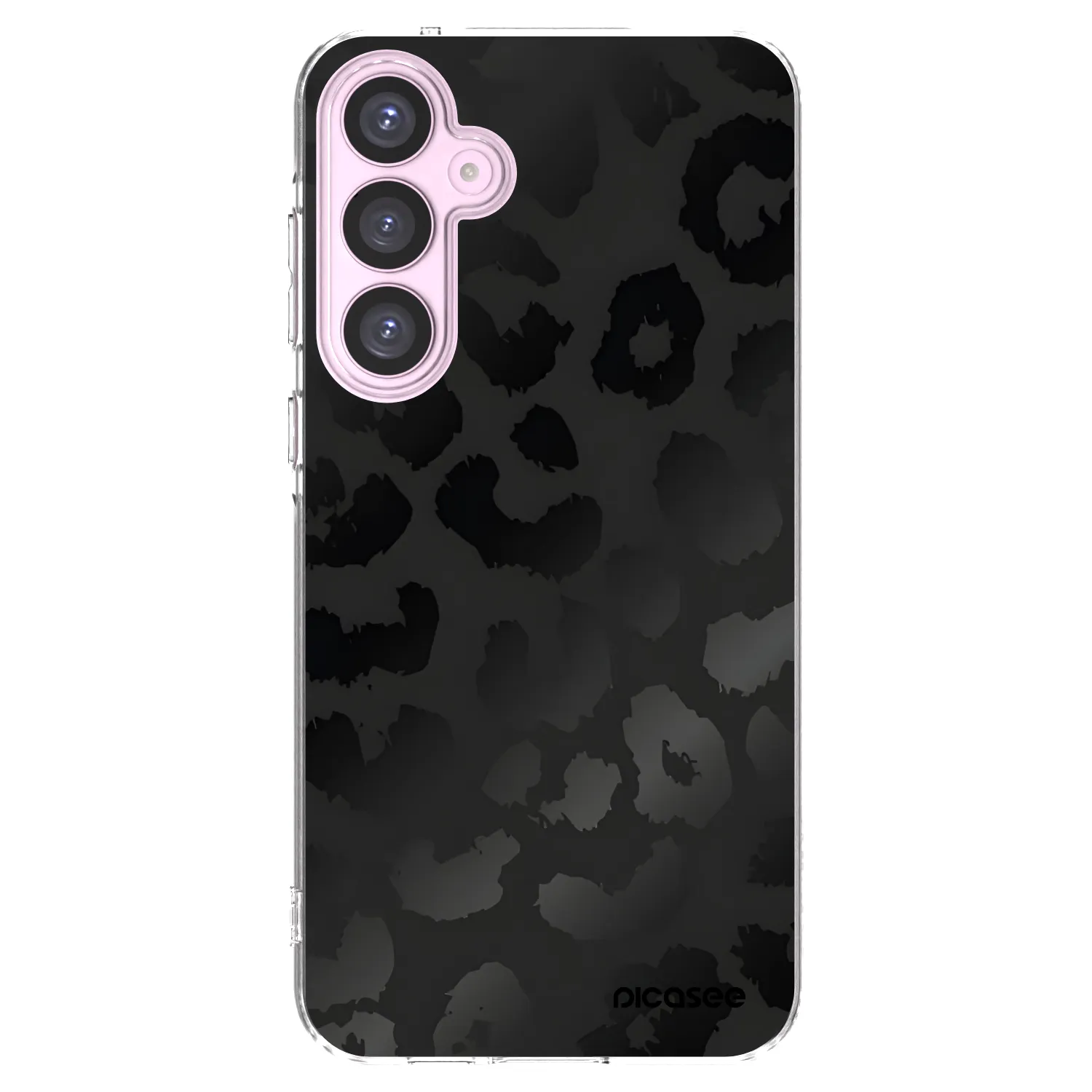 Picasee husă transparentă din silicon pentru Samsung Galaxy A55 5G A556B - Midnight Leopard