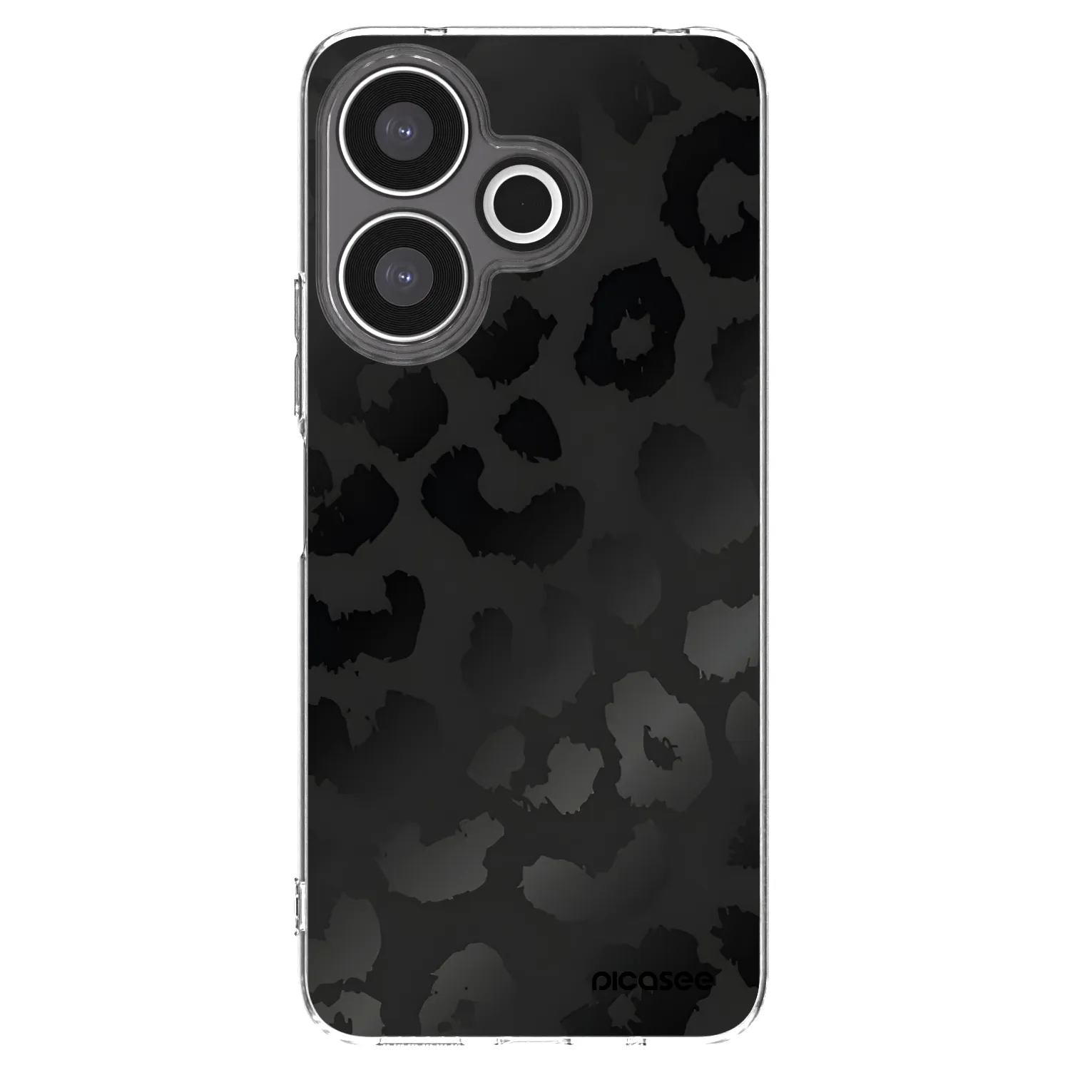 Picasee husă transparentă din silicon pentru Xiaomi Redmi 13 4G - Midnight Leopard