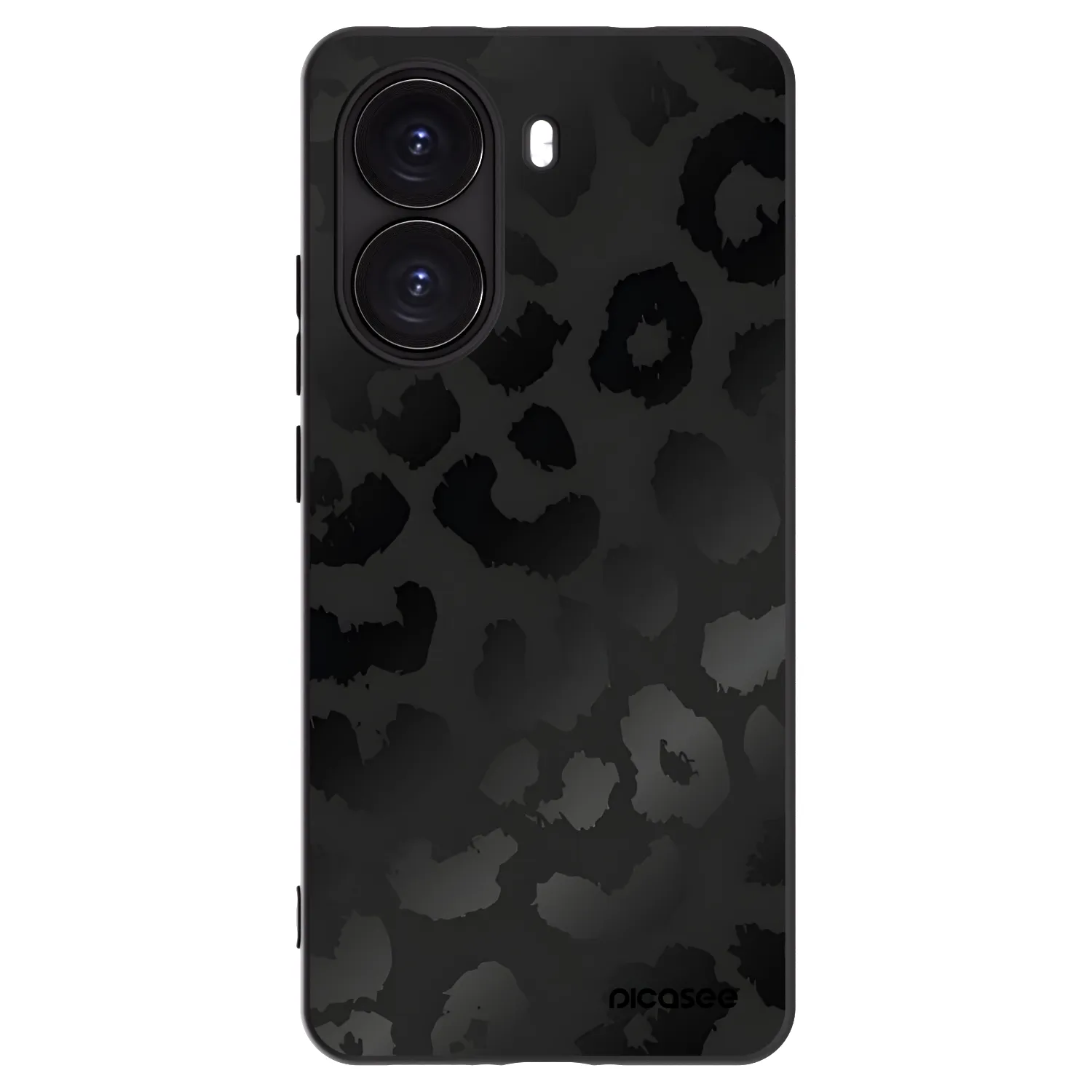 Picasee husă neagră din silicon pentru Xiaomi Poco X7 Pro 5G - Midnight Leopard