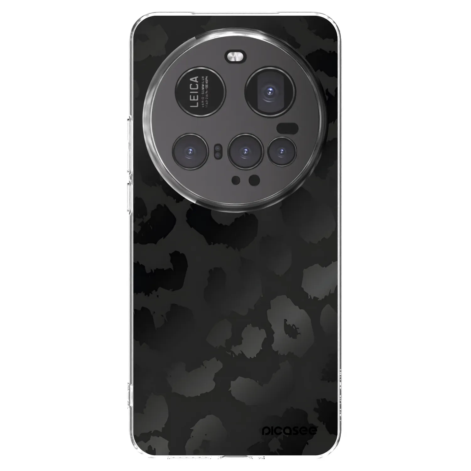 Picasee husă transparentă din silicon pentru Xiaomi 15 Ultra - Midnight Leopard