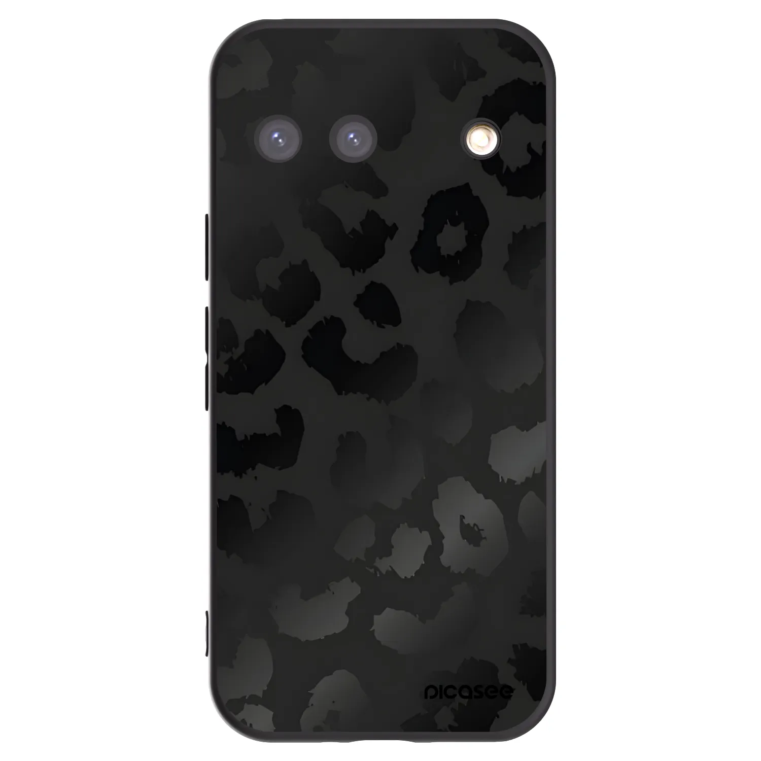 Picasee husă neagră din silicon pentru Google Pixel 9 - Midnight Leopard