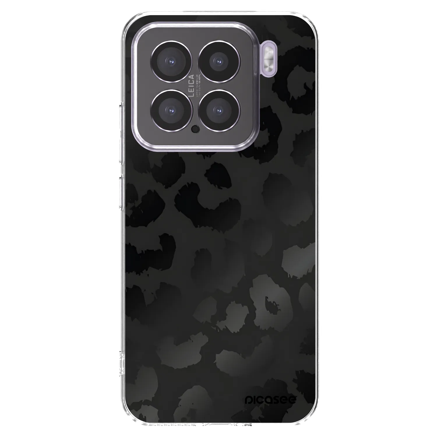 Picasee husă transparentă din silicon pentru Xiaomi 15 - Midnight Leopard