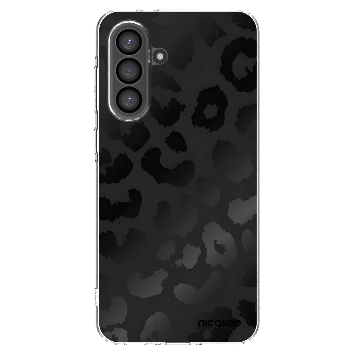 Picasee husă transparentă din silicon pentru Samsung Galaxy A36 5G - Midnight Leopard