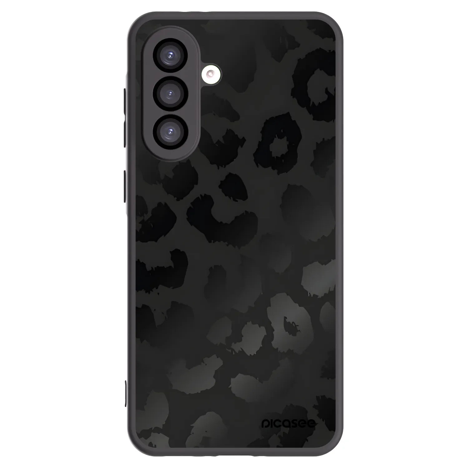 Picasee husă neagră din silicon pentru Samsung Galaxy A26 5G A266B - Midnight Leopard
