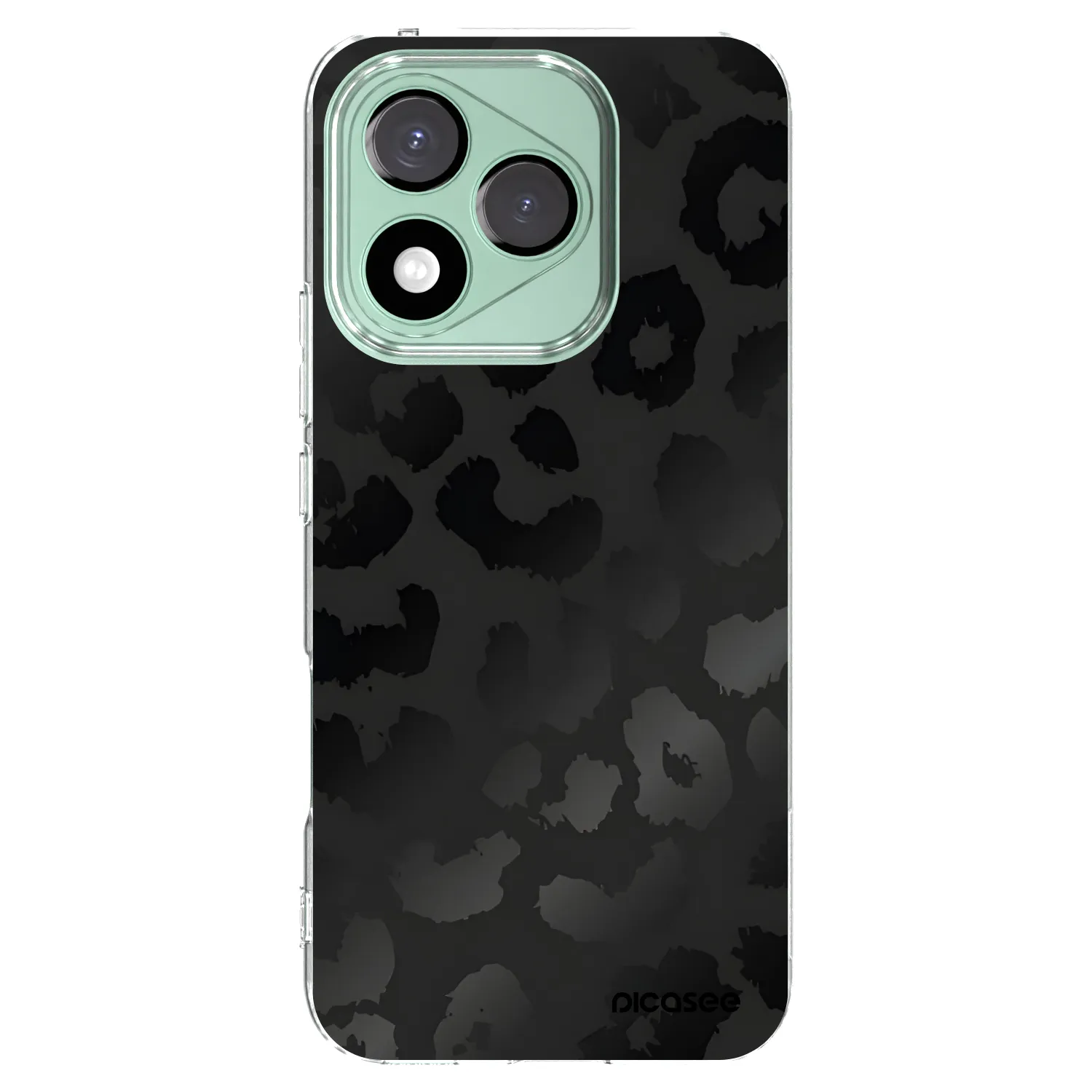 Picasee husă transparentă din silicon pentru Honor 400 Lite 5G - Midnight Leopard