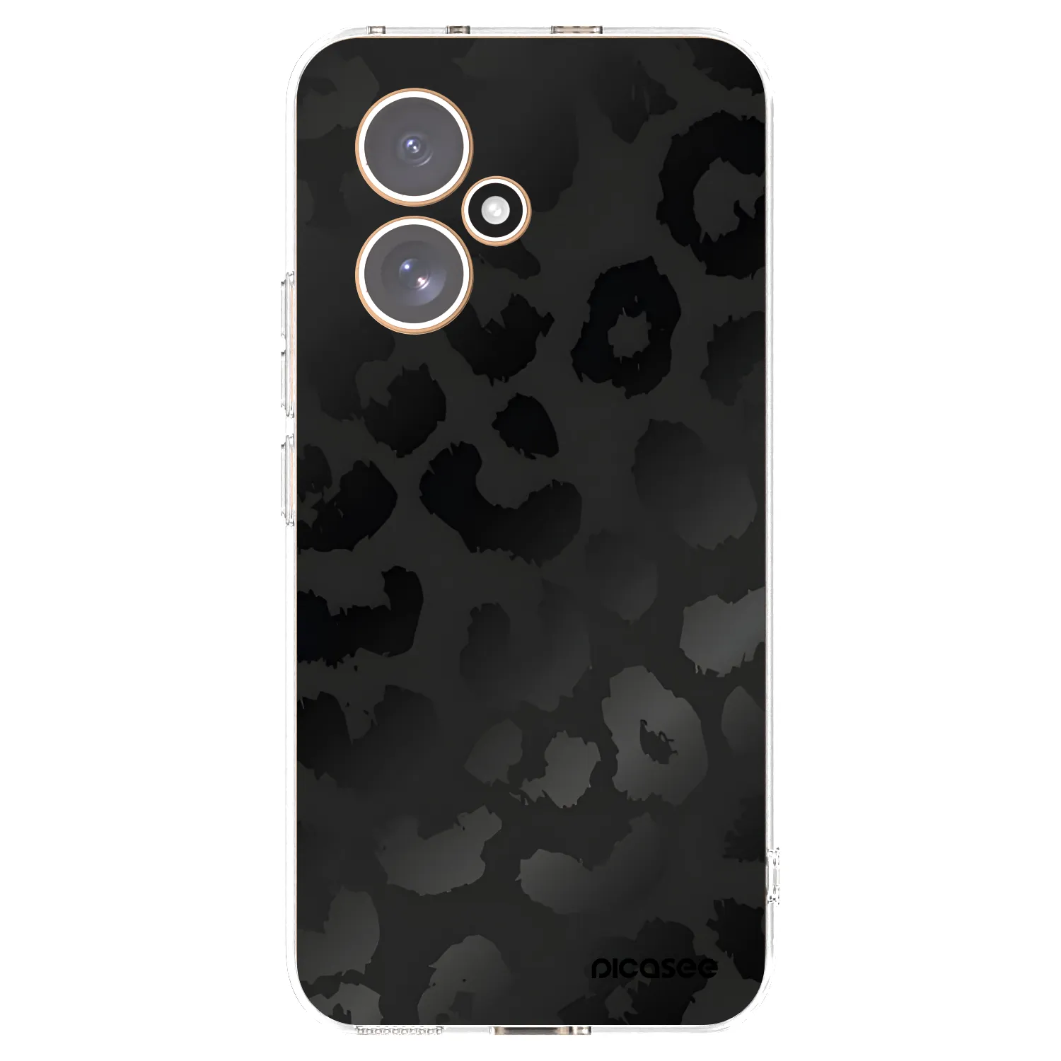 Picasee husă transparentă din silicon pentru Honor 400 5G - Midnight Leopard