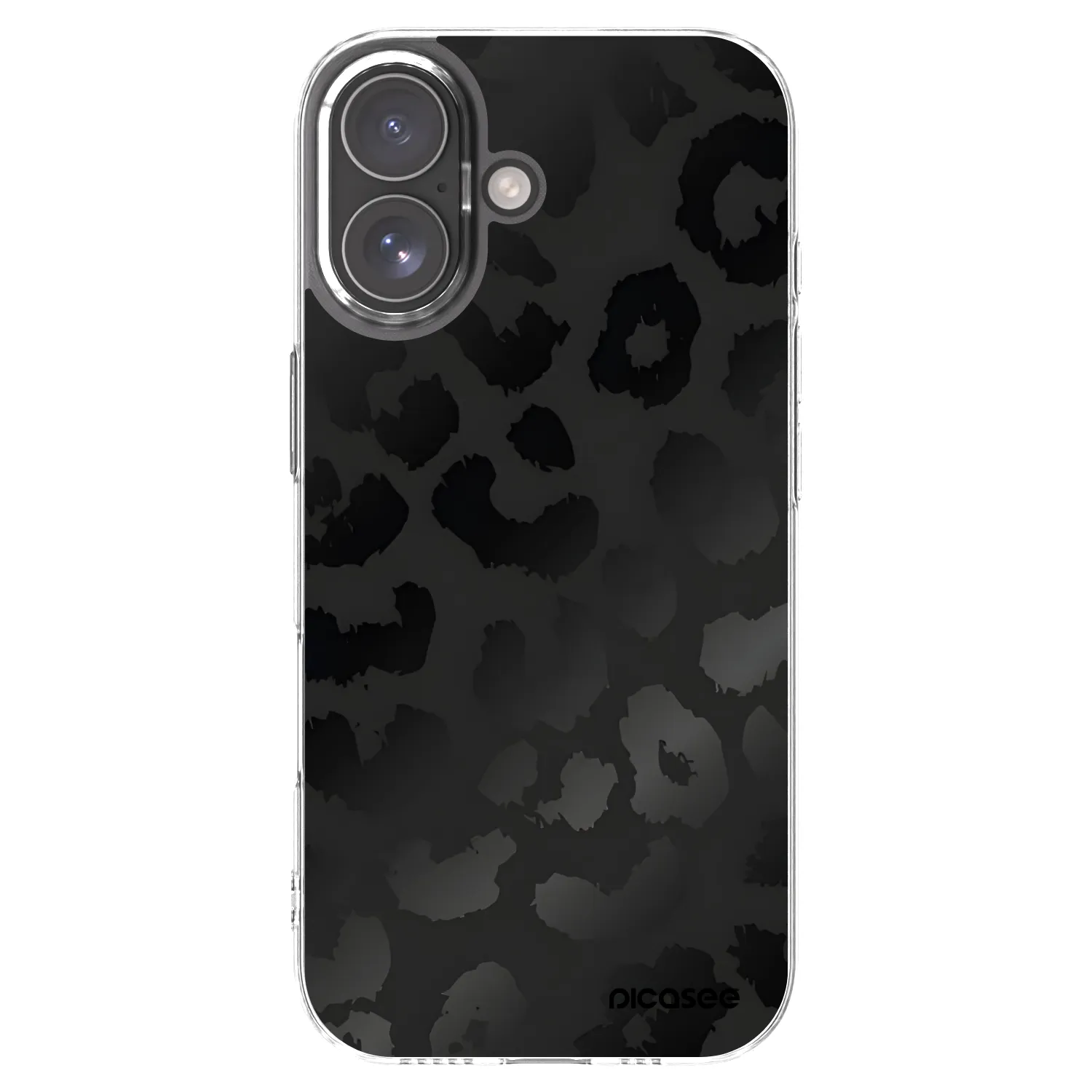 Picasee husă transparentă din silicon pentru Apple iPhone 17 - Midnight Leopard