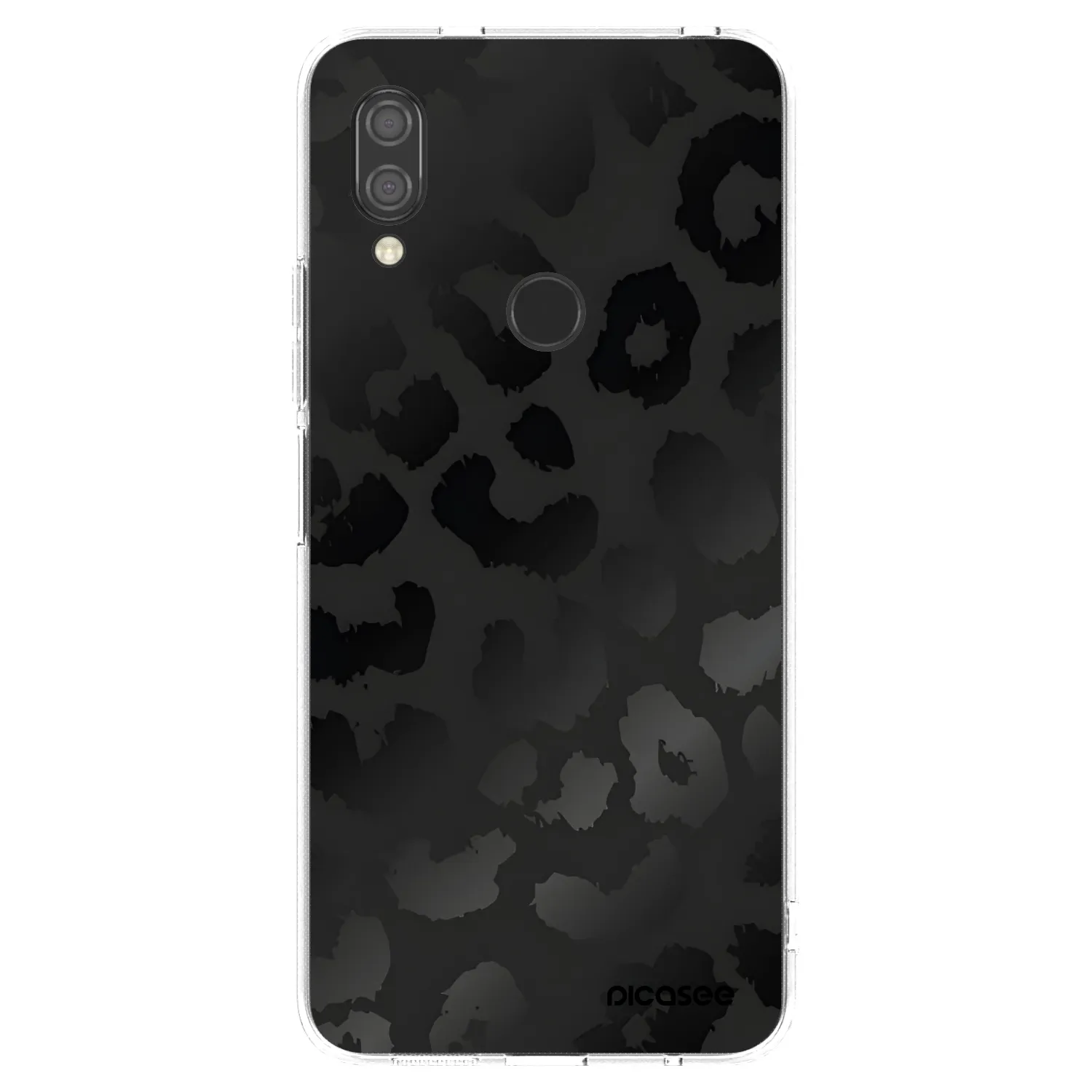 Picasee husă transparentă din silicon pentru Xiaomi Redmi 7 - Midnight Leopard