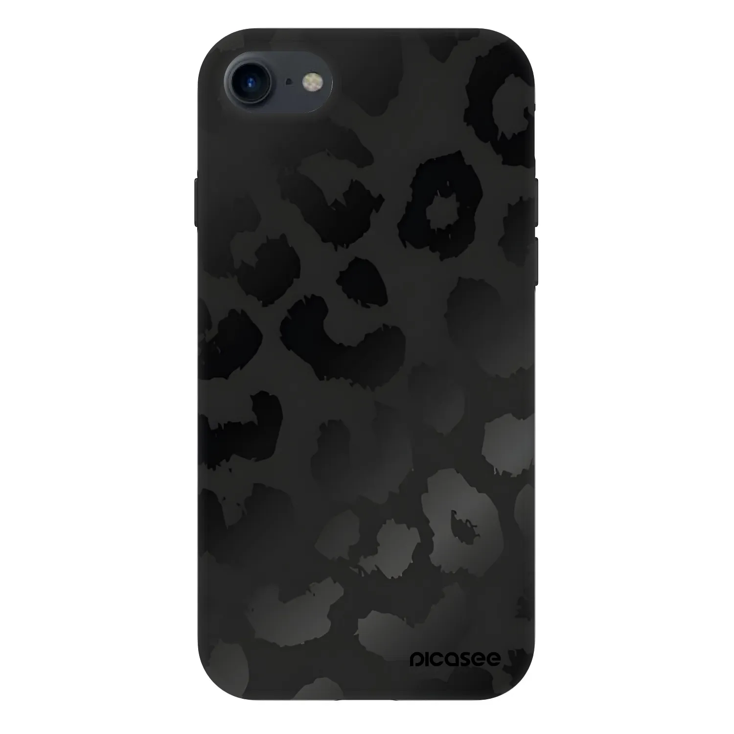 Picasee Fashion Case pentru Apple iPhone SE 2020 - Midnight Leopard