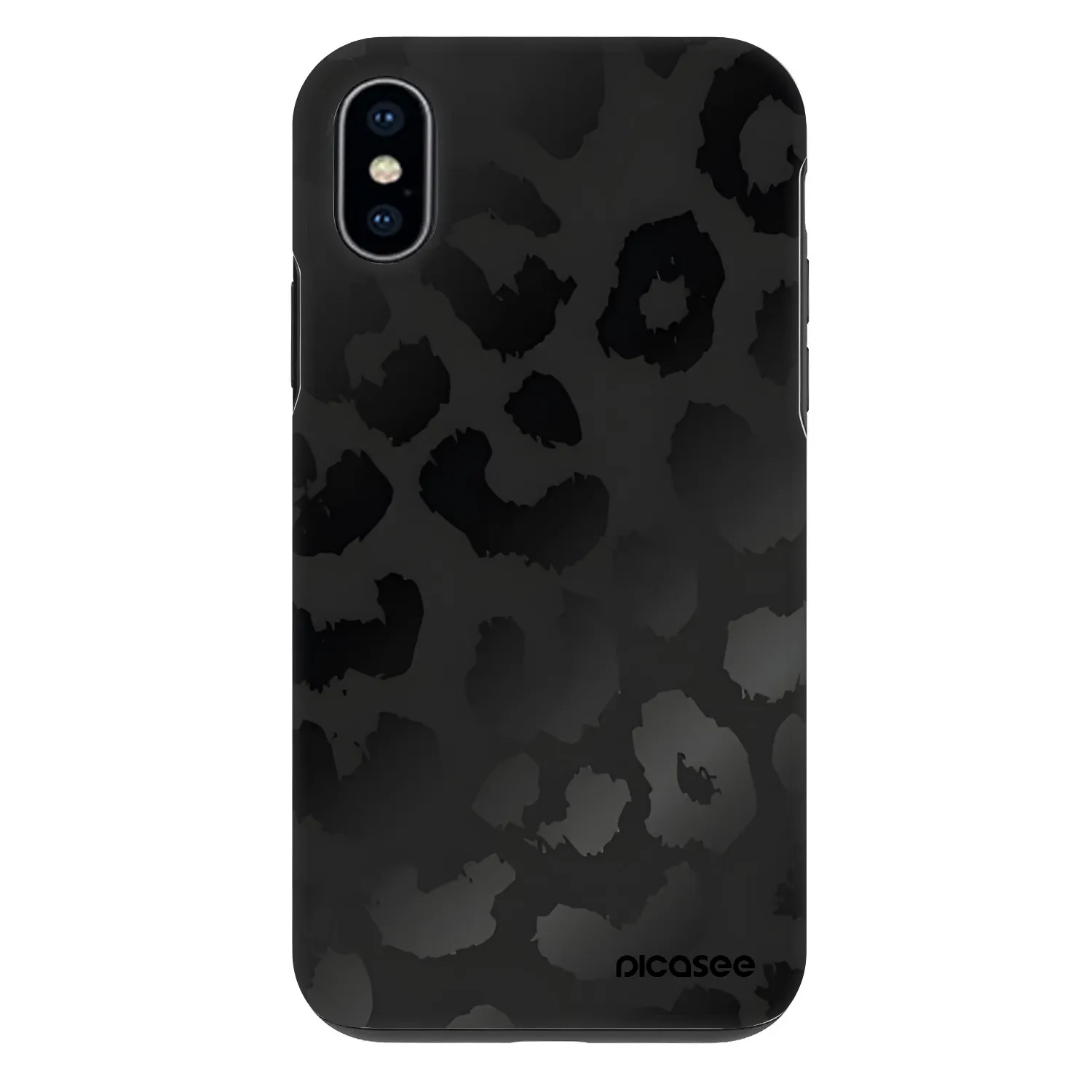 Picasee Fashion Case pentru Apple iPhone X/XS - Midnight Leopard