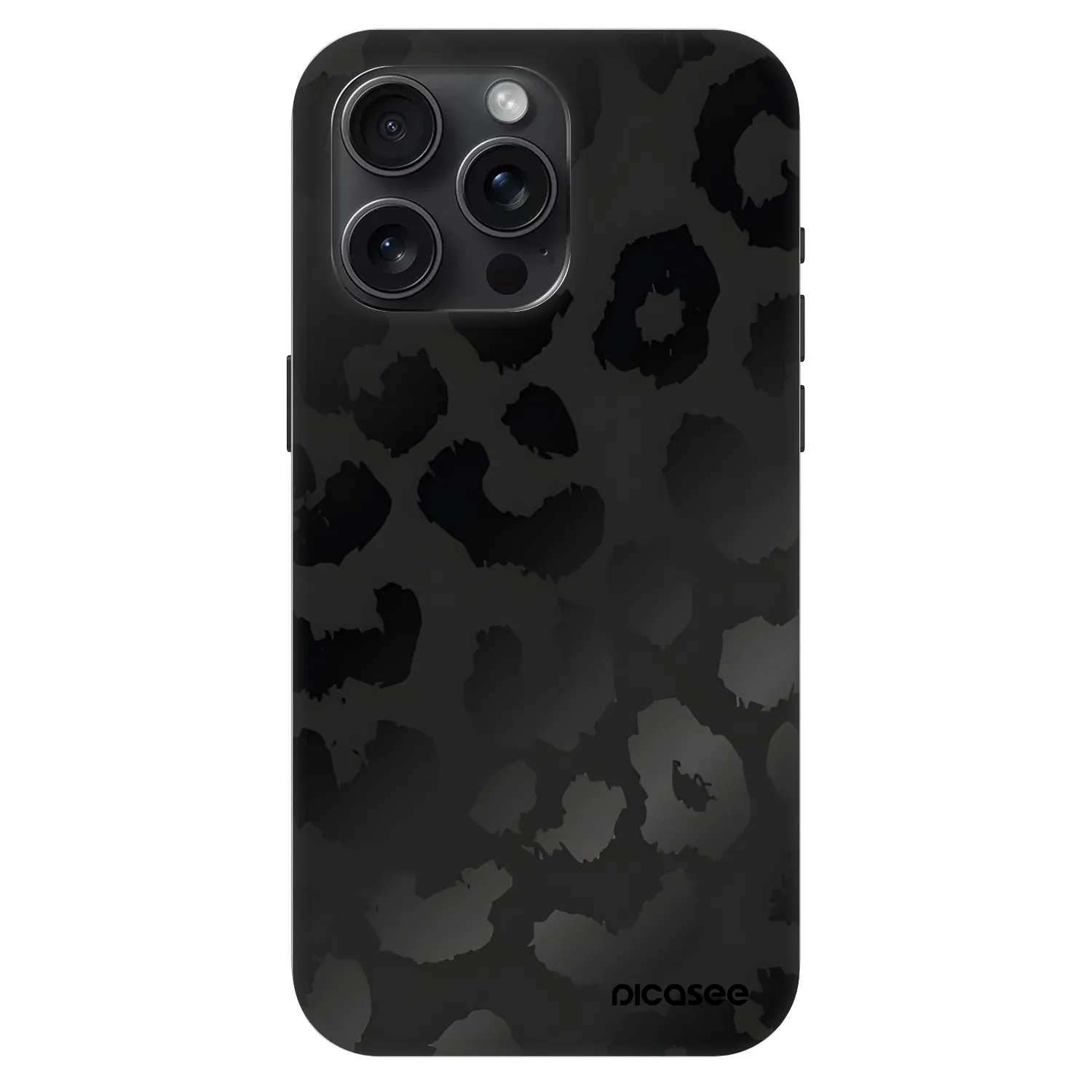 Picasee Fashion Case MagSafe pentru Apple iPhone 15 Pro Max - Midnight Leopard