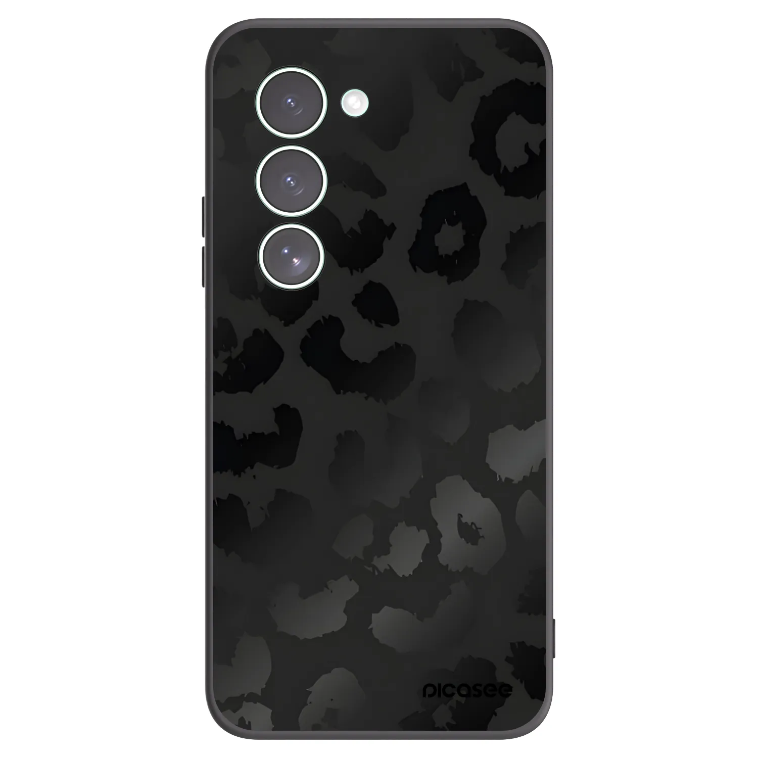 Picasee husă neagră din silicon pentru Xiaomi Redmi 15 5G - Midnight Leopard