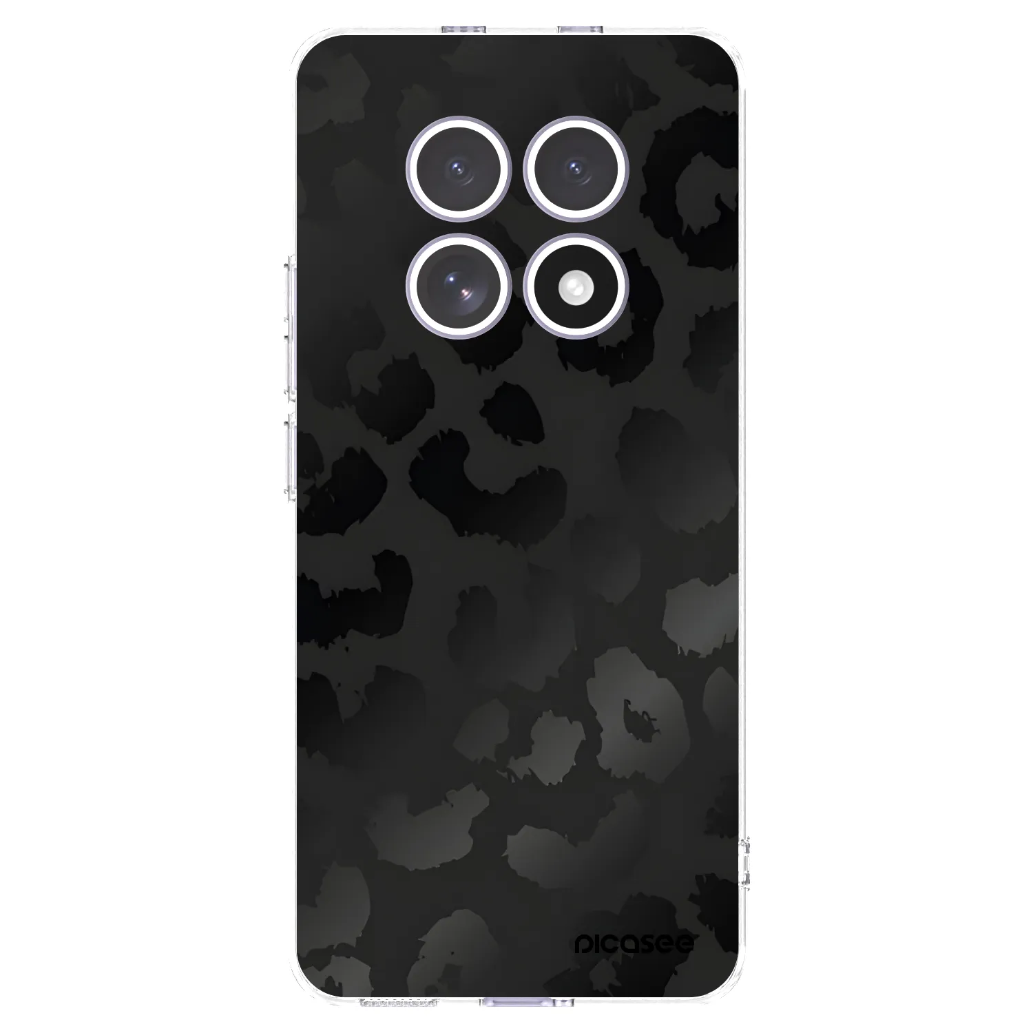 Picasee husă transparentă din silicon pentru Xiaomi Redmi Note 15 - Midnight Leopard