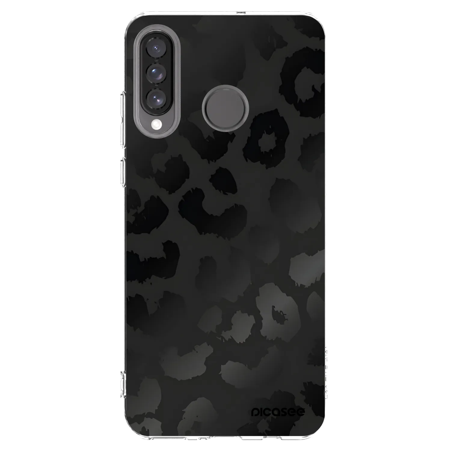 Picasee husă transparentă din silicon pentru Huawei P30 Lite - Midnight Leopard