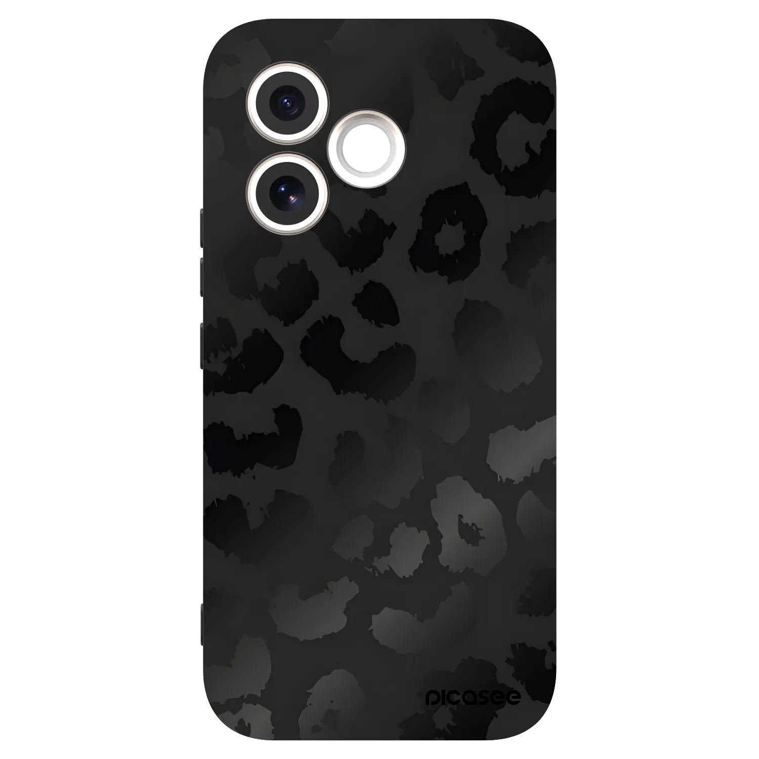 Picasee husă neagră din silicon pentru Honor 600 Lite - Midnight Leopard