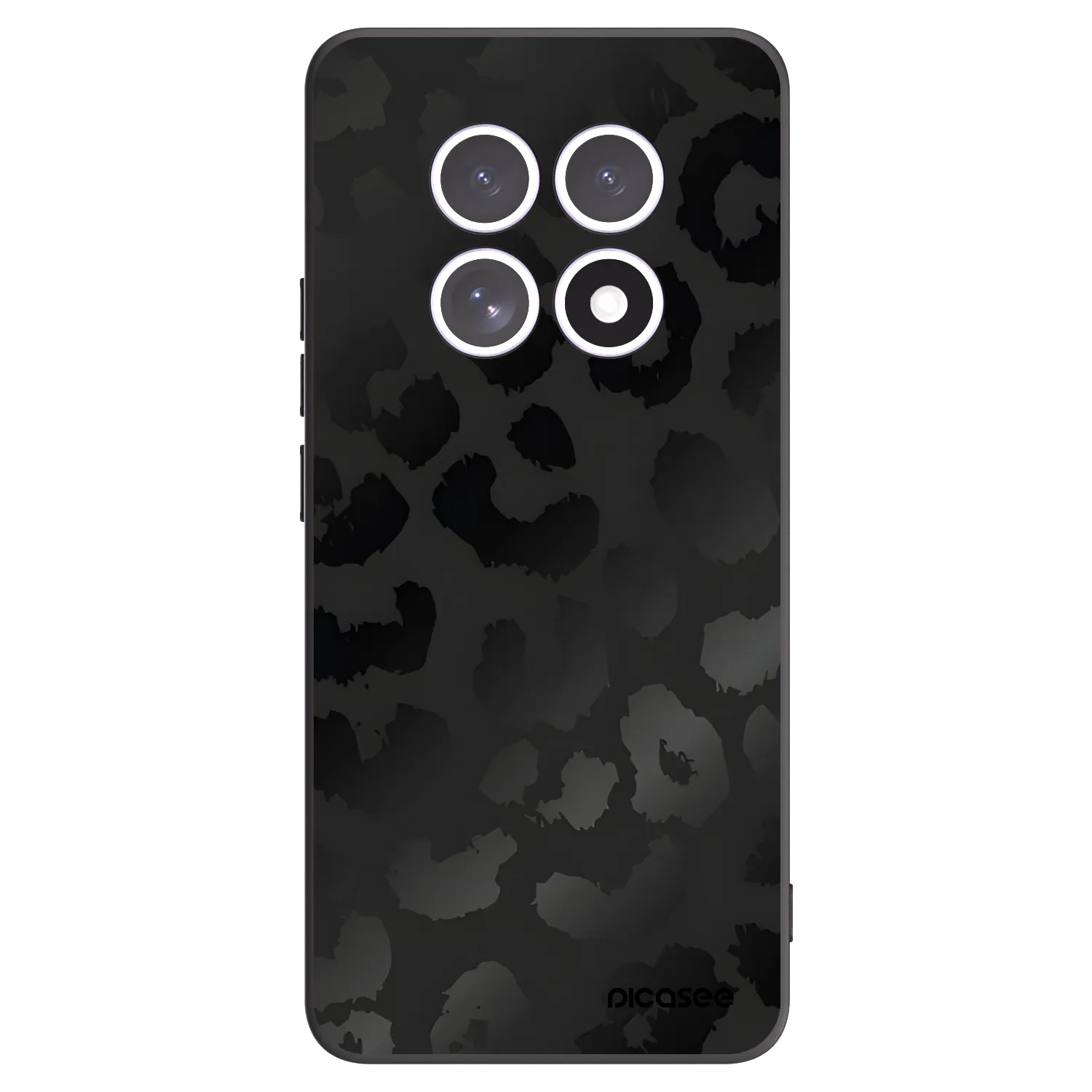 Picasee husă neagră din silicon pentru Xiaomi Redmi Note 15 5G - Midnight Leopard