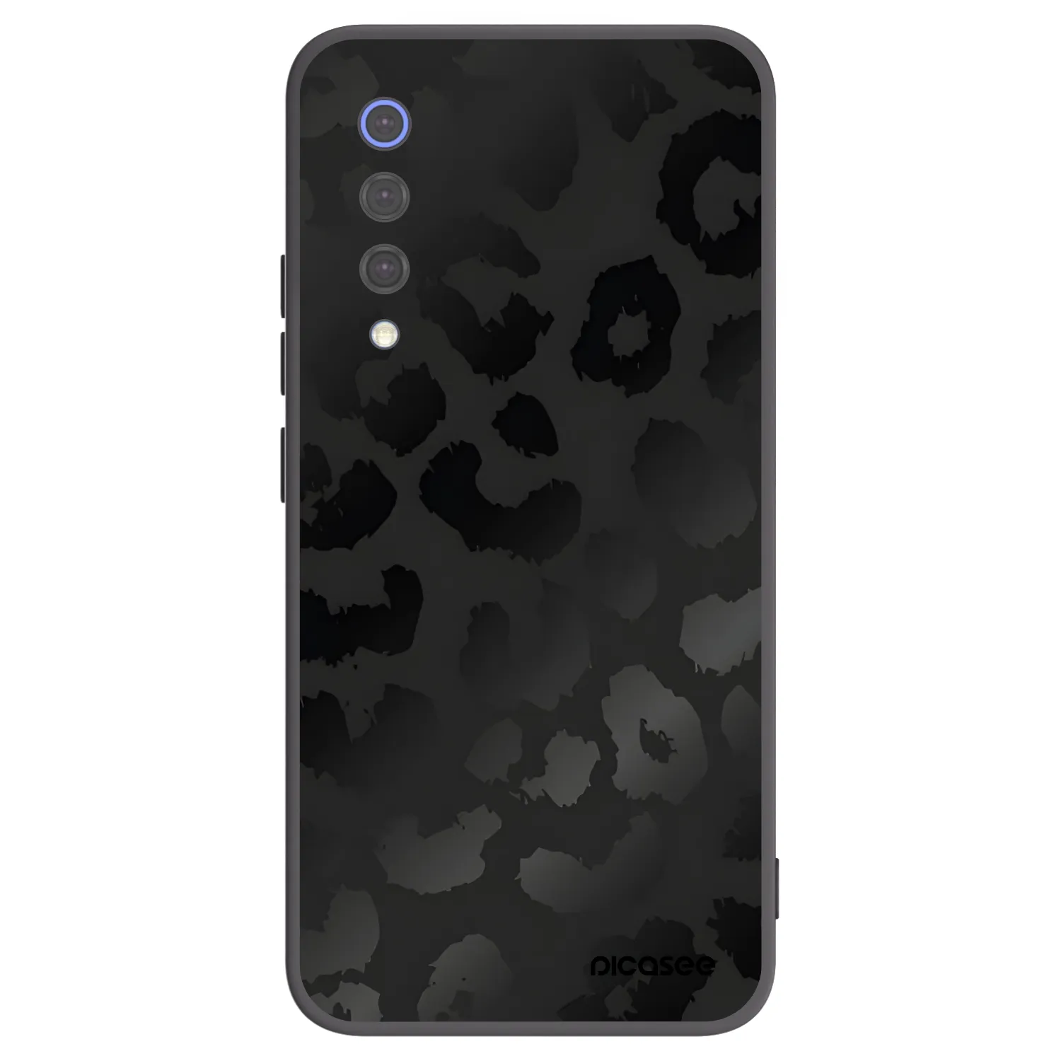 Picasee husă neagră din silicon pentru Xiaomi Mi 9 SE - Midnight Leopard