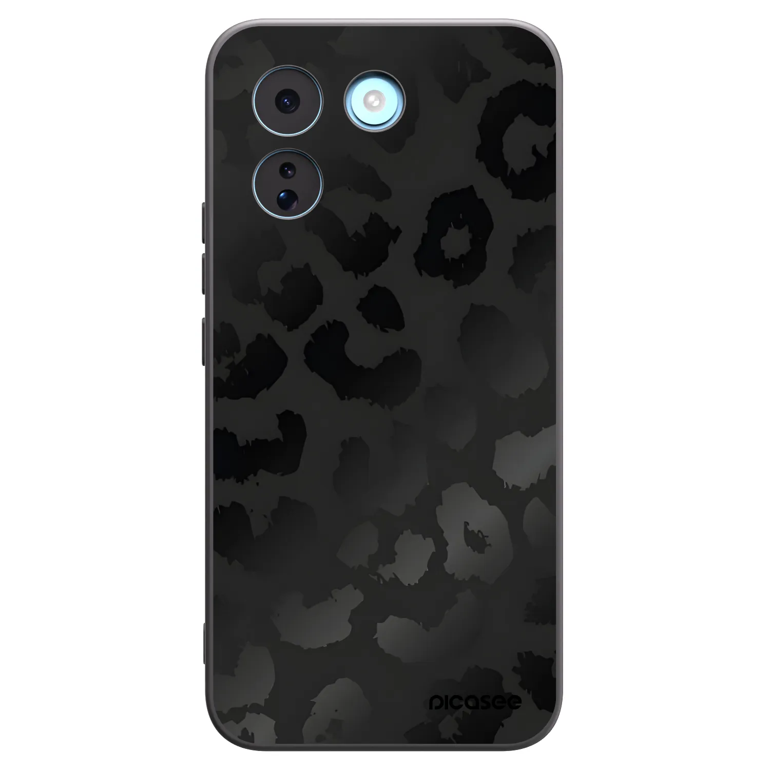 Picasee husă neagră din silicon pentru Xiaomi Redmi Note 17 Pro MAX 5G - Midnight Leopard