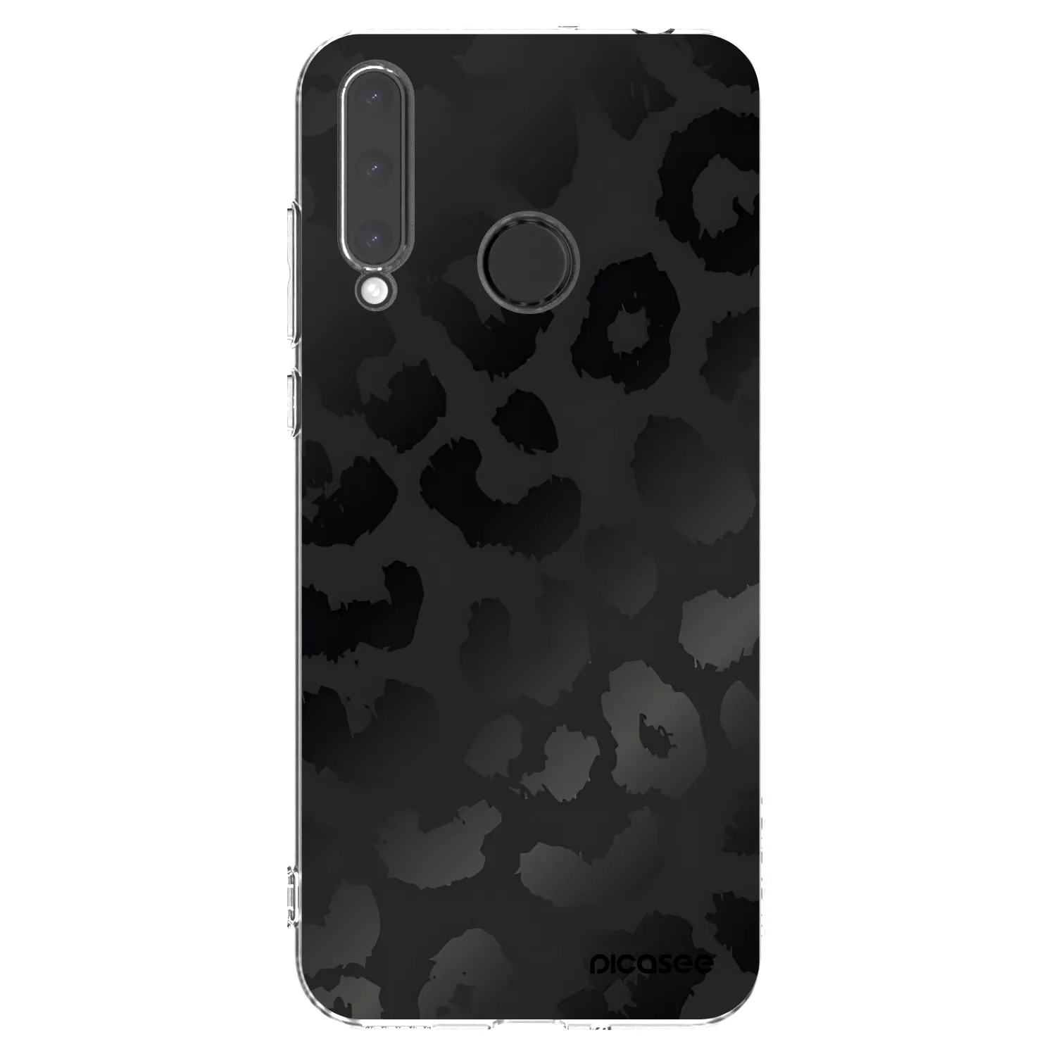Picasee husă transparentă din silicon pentru Honor 20 Lite - Midnight Leopard
