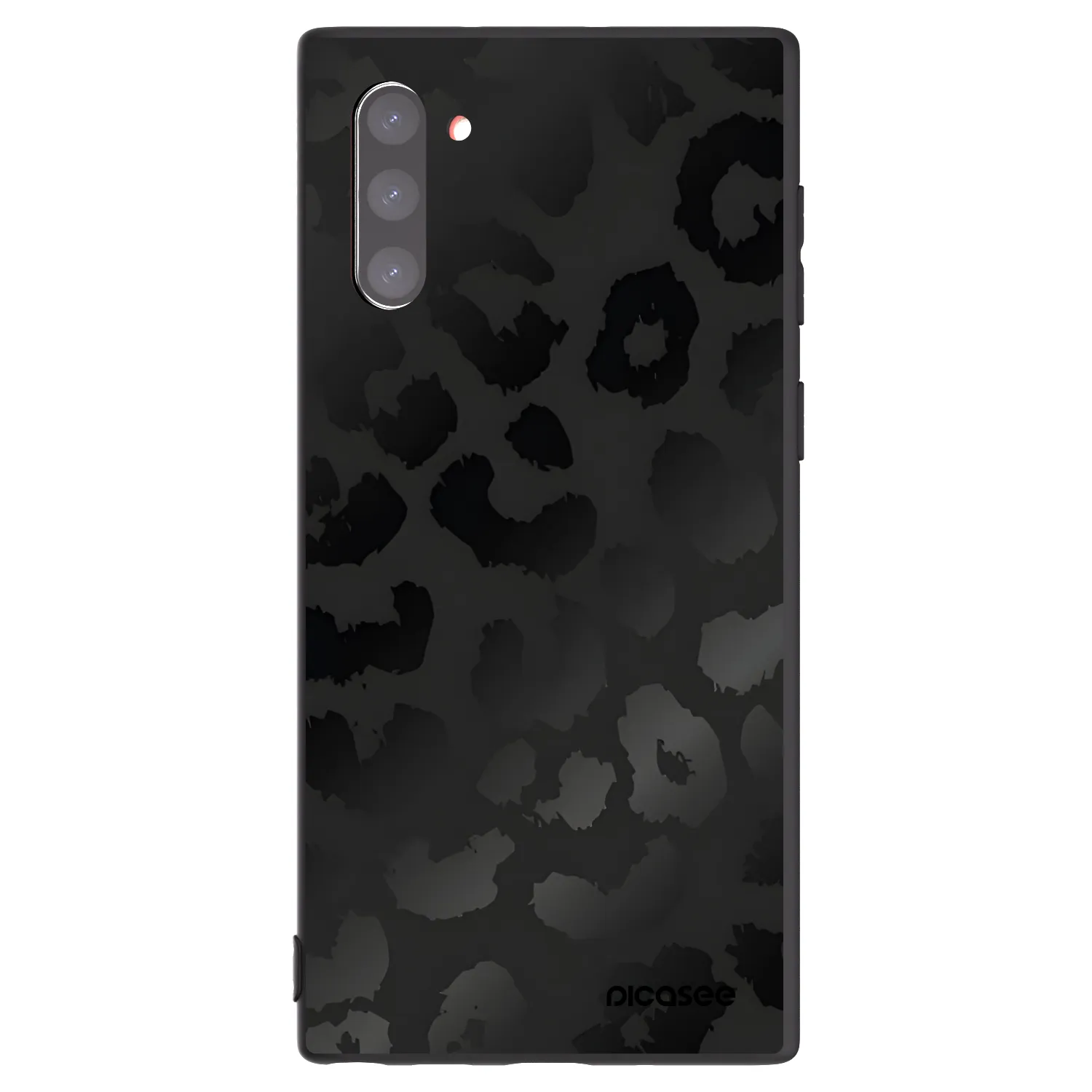 Picasee husă neagră din silicon pentru Samsung Galaxy Note 10 N970F - Midnight Leopard