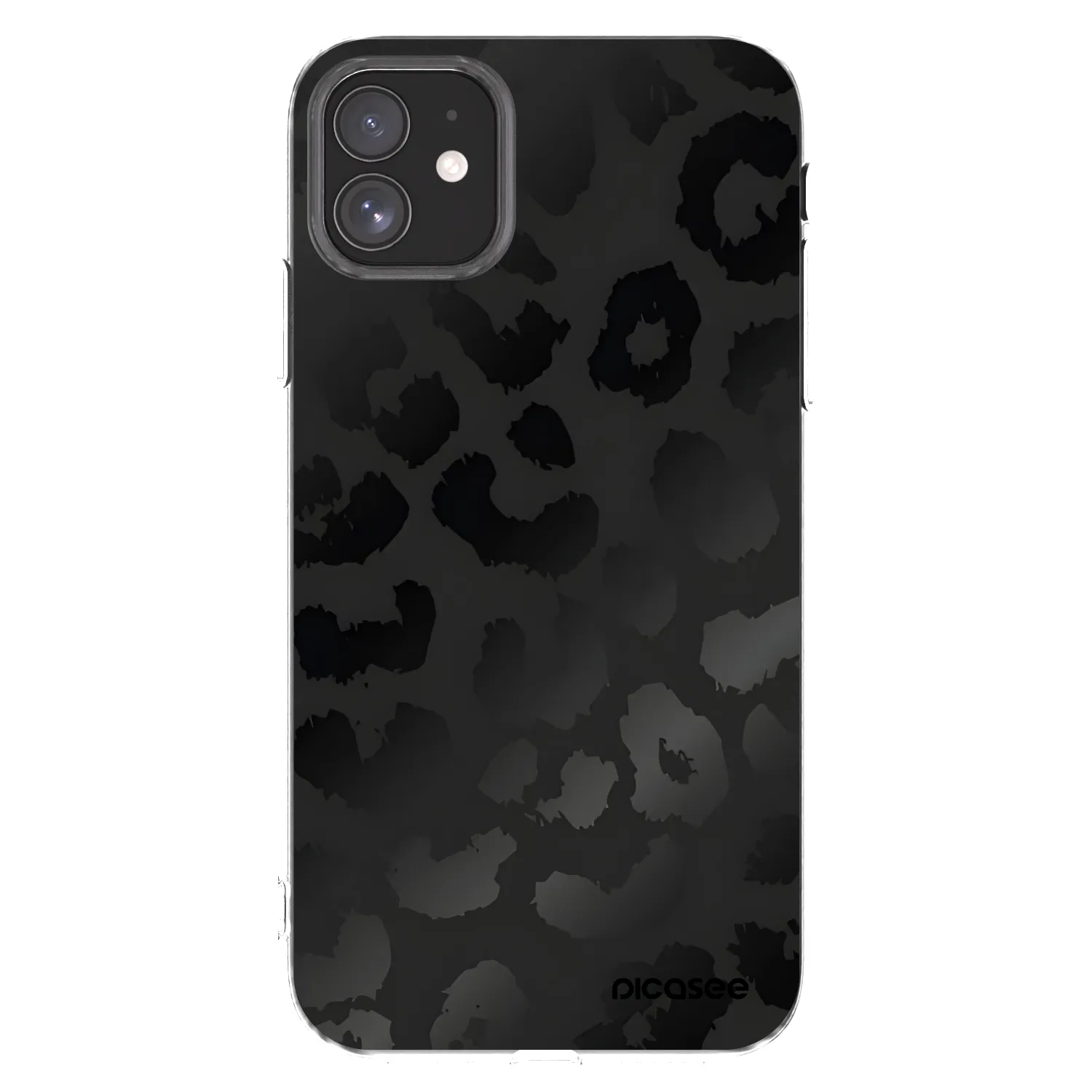 Picasee husă transparentă din silicon pentru Apple iPhone 11 - Midnight Leopard