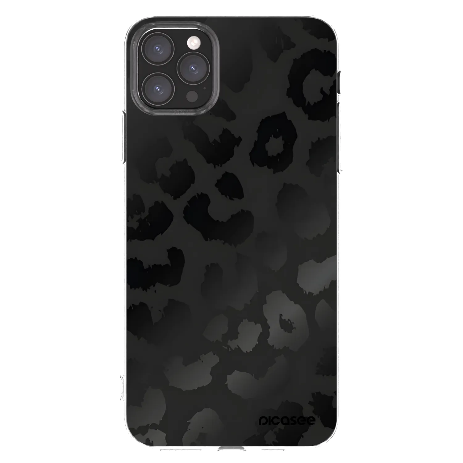 Picasee husă transparentă din silicon pentru Apple iPhone 11 Pro Max - Midnight Leopard