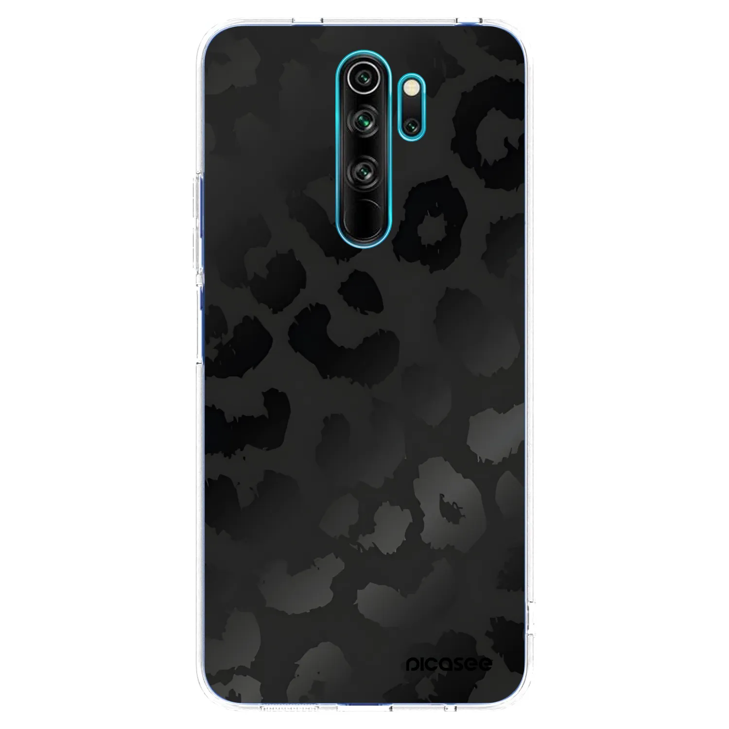 Picasee husă transparentă din silicon pentru Xiaomi Redmi Note 8 Pro - Midnight Leopard