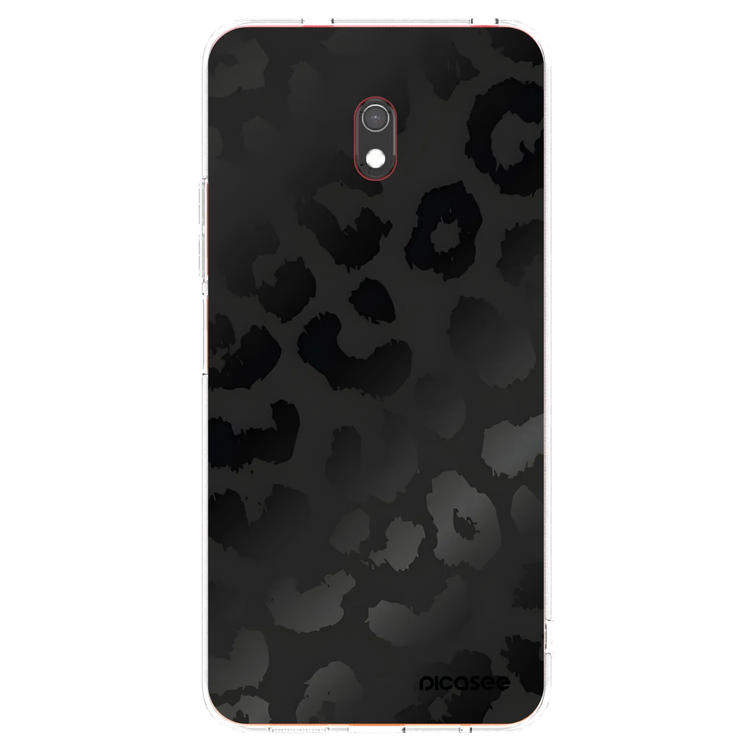 Picasee husă transparentă din silicon pentru Xiaomi Redmi 8A - Midnight Leopard