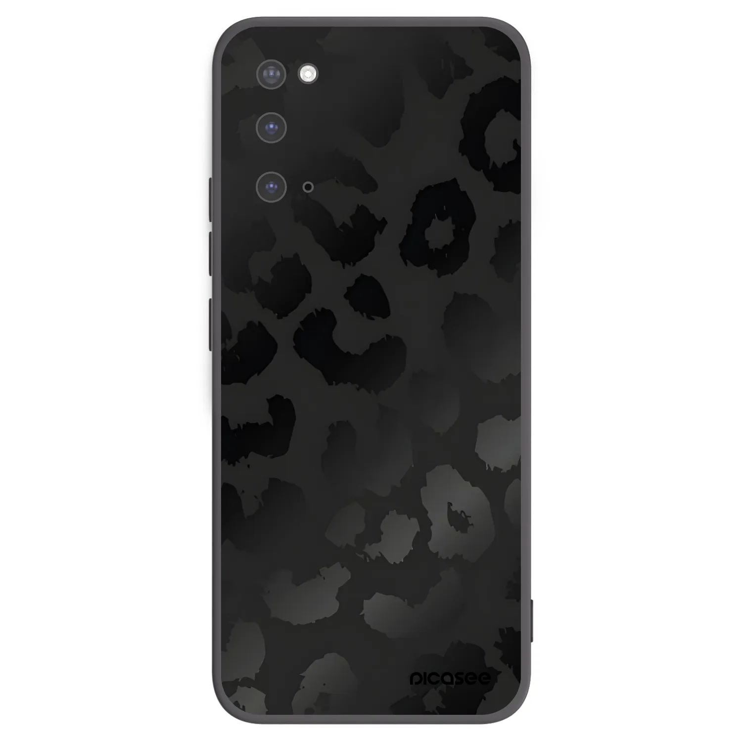 Picasee husă neagră din silicon pentru Samsung Galaxy S20 G980F - Midnight Leopard