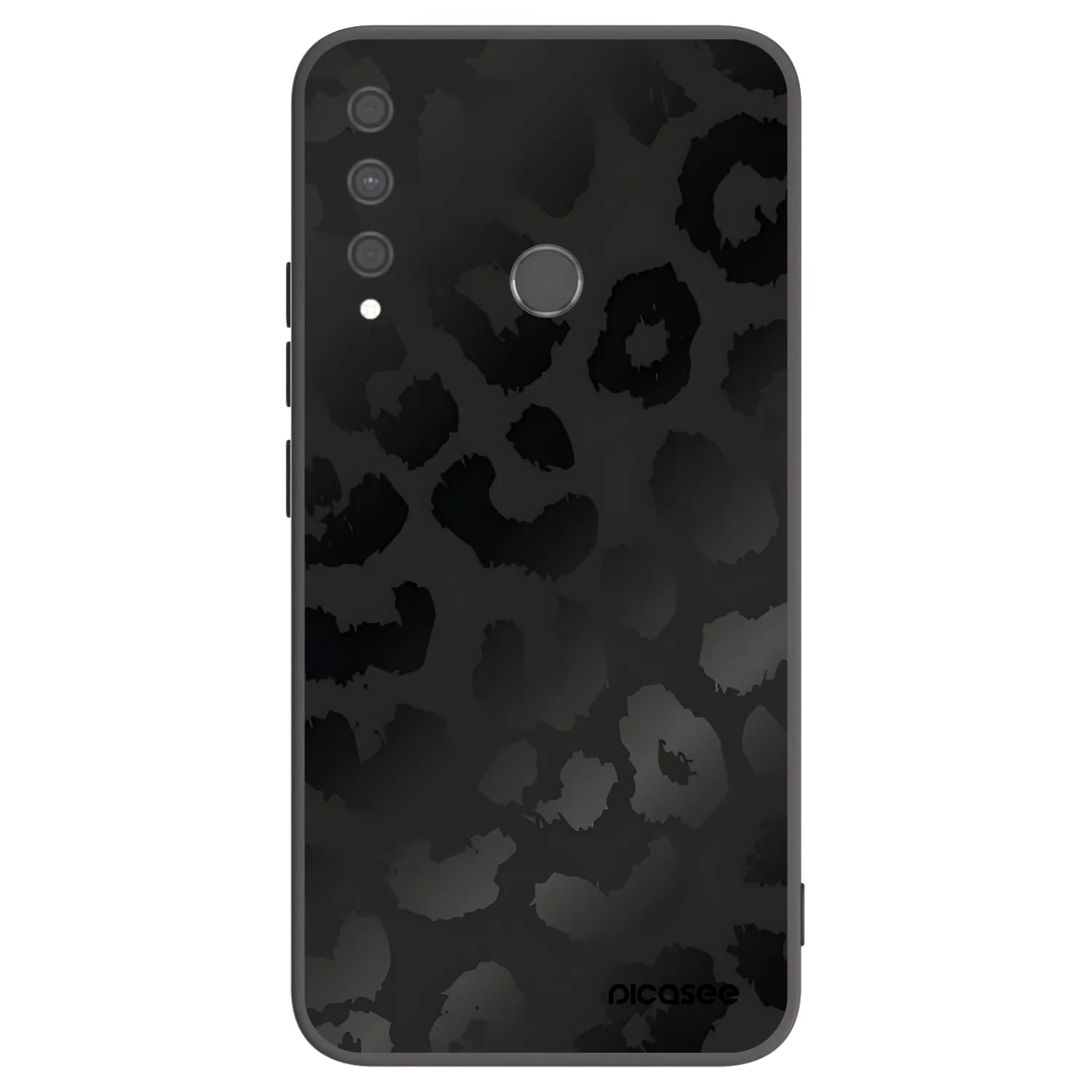 Picasee husă neagră din silicon pentru Huawei P40 Lite E - Midnight Leopard