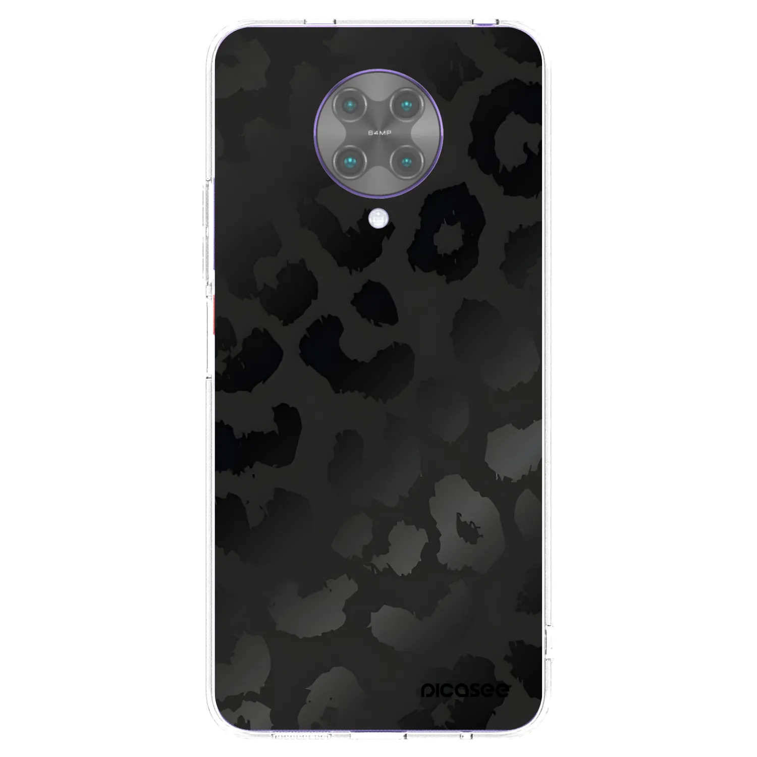 Picasee husă transparentă din silicon pentru Xiaomi Poco F2 Pro - Midnight Leopard