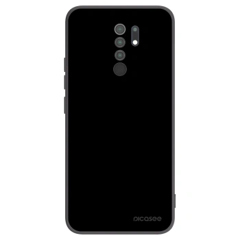 Picasee husă neagră din silicon pentru Xiaomi Redmi 9 - Black Bliss