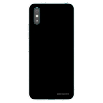 Picasee husă transparentă din silicon pentru Xiaomi Redmi 9AT - Black Bliss