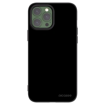 Picasee husă neagră din silicon pentru Apple iPhone 13 Pro Max - Black Bliss