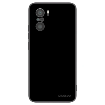 Picasee husă neagră din silicon pentru Xiaomi Poco F3 - Black Bliss