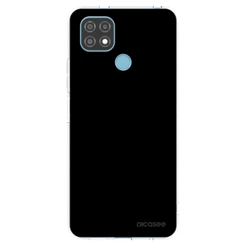 Picasee husă transparentă din silicon pentru Realme C21 - Black Bliss