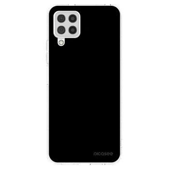 Picasee husă transparentă din silicon pentru Samsung Galaxy A22 A225F 4G - Black Bliss