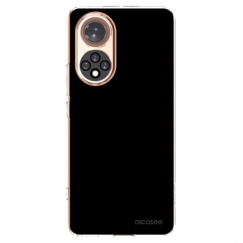 Picasee husă transparentă din silicon pentru Honor 50 5G - Black Bliss